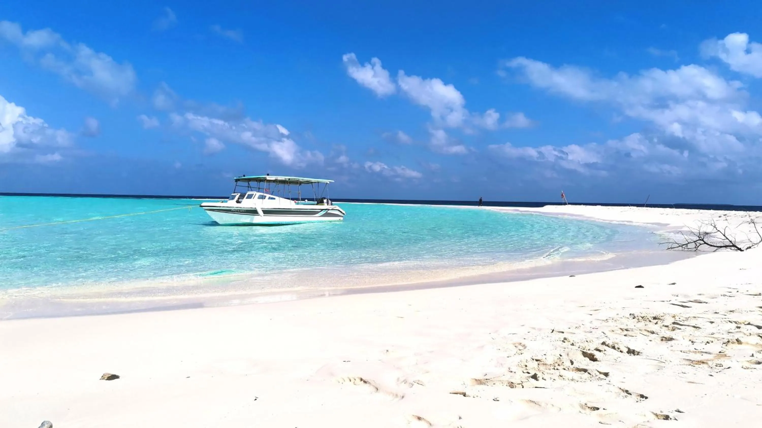 By the shade Maldives