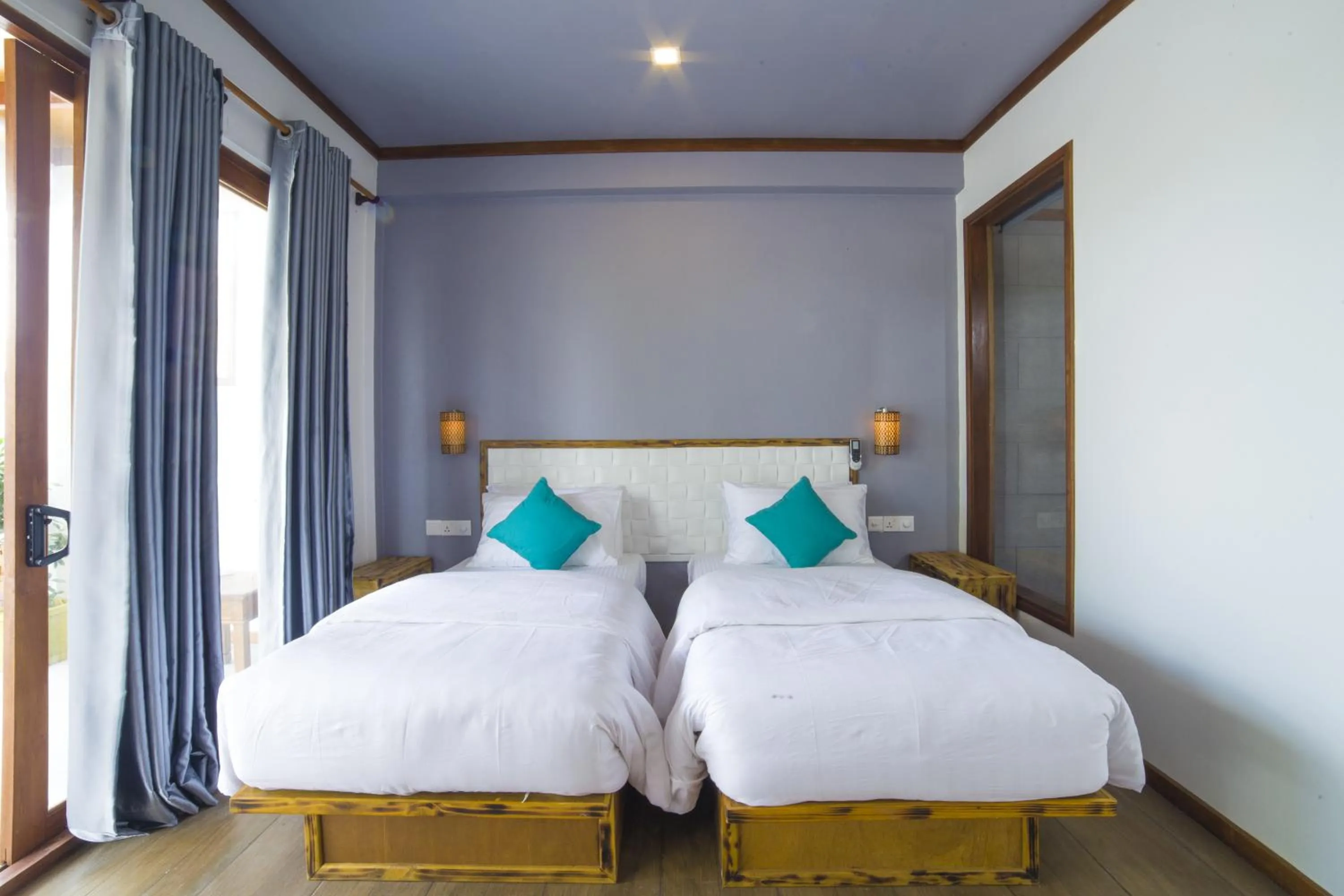 Bed in By the shade Maldives