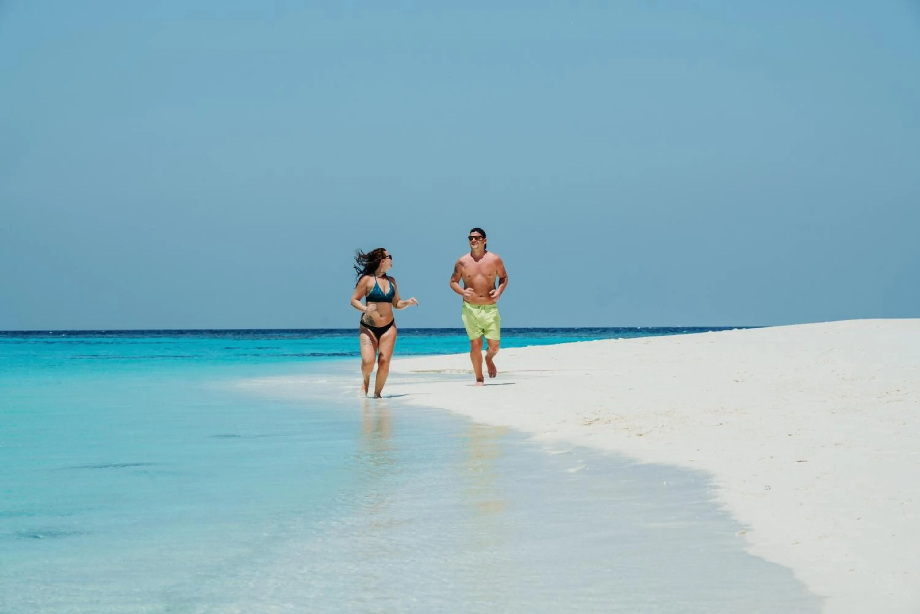 By the shade Maldives