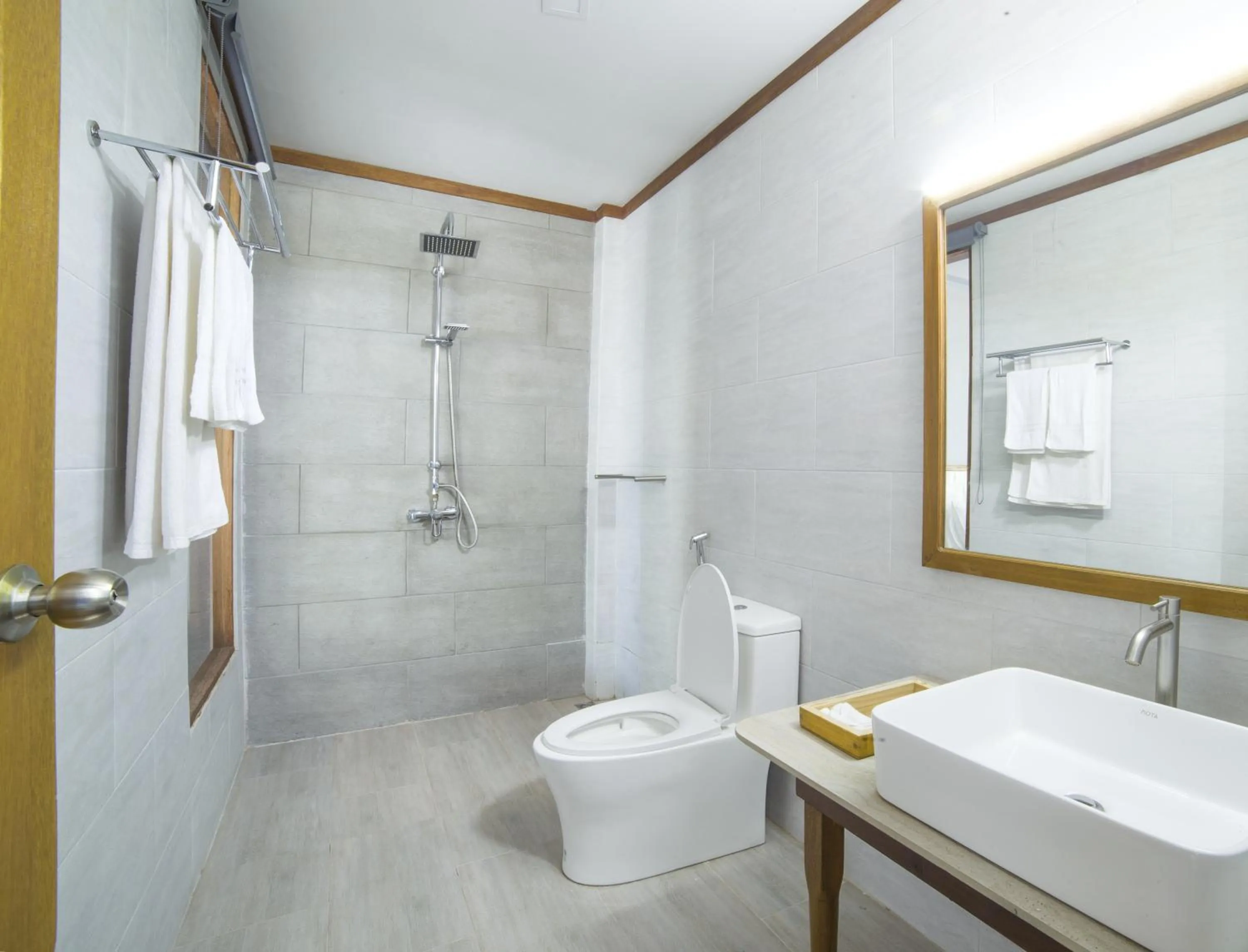 Bathroom in By the shade Maldives