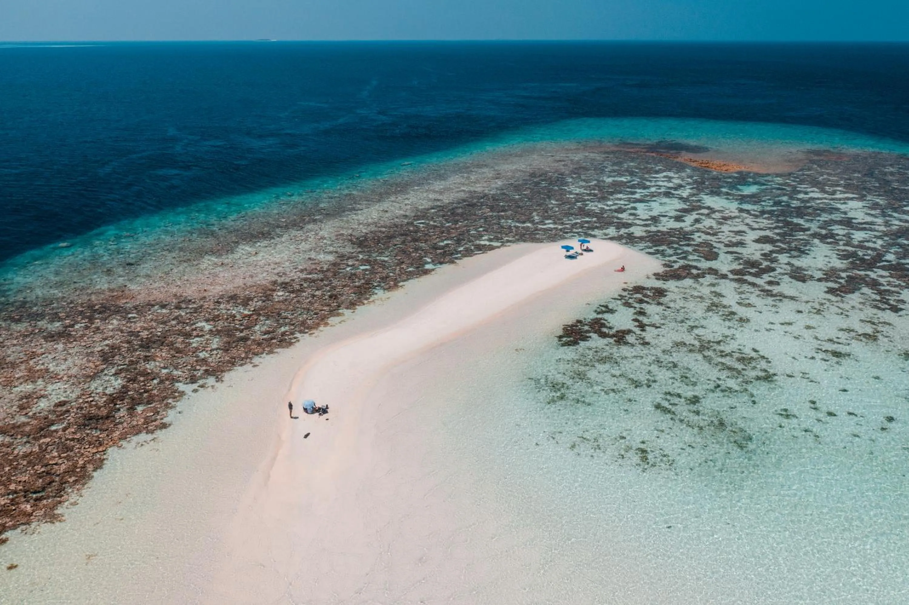 By the shade Maldives