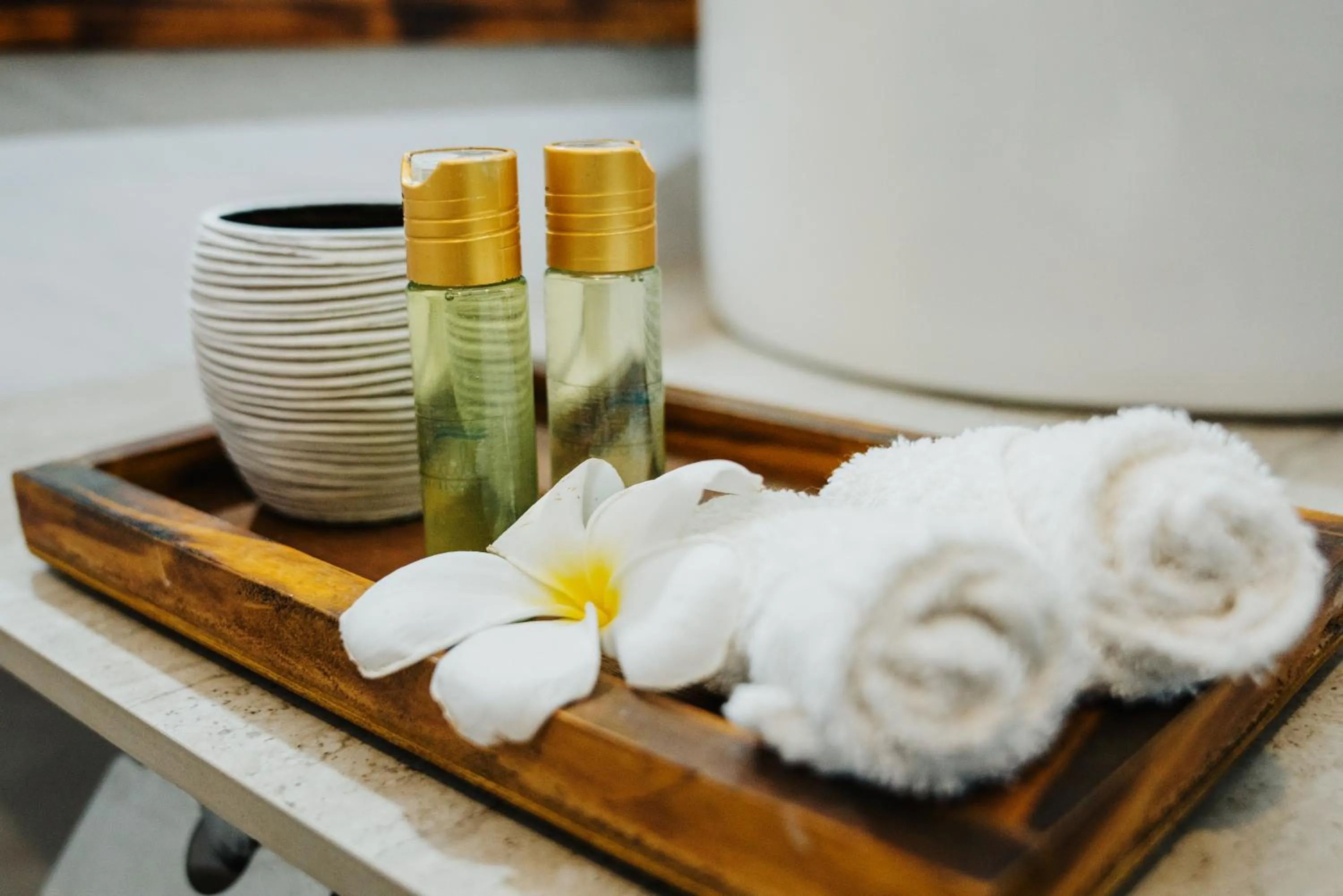 towels in By the shade Maldives