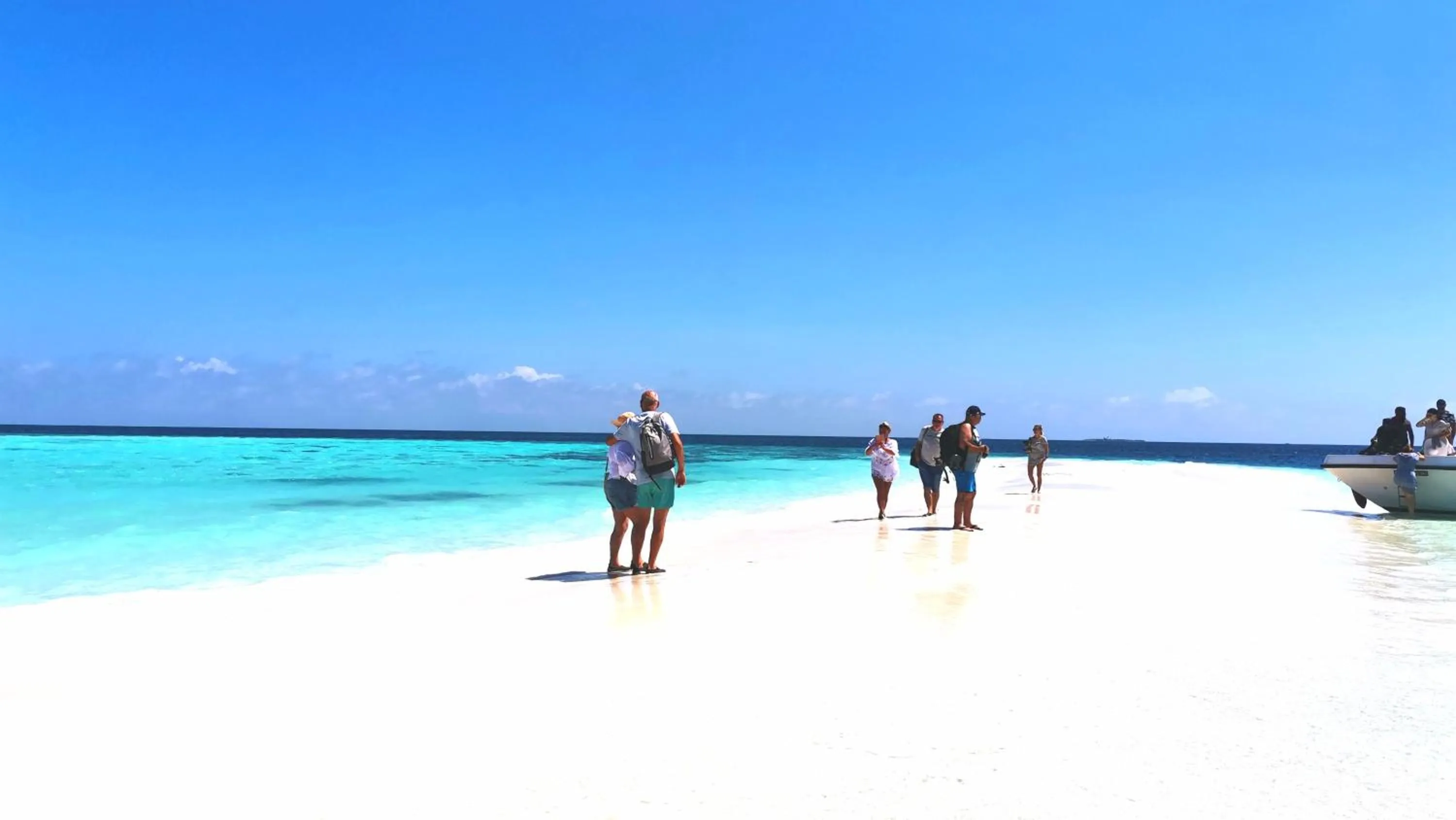 By the shade Maldives