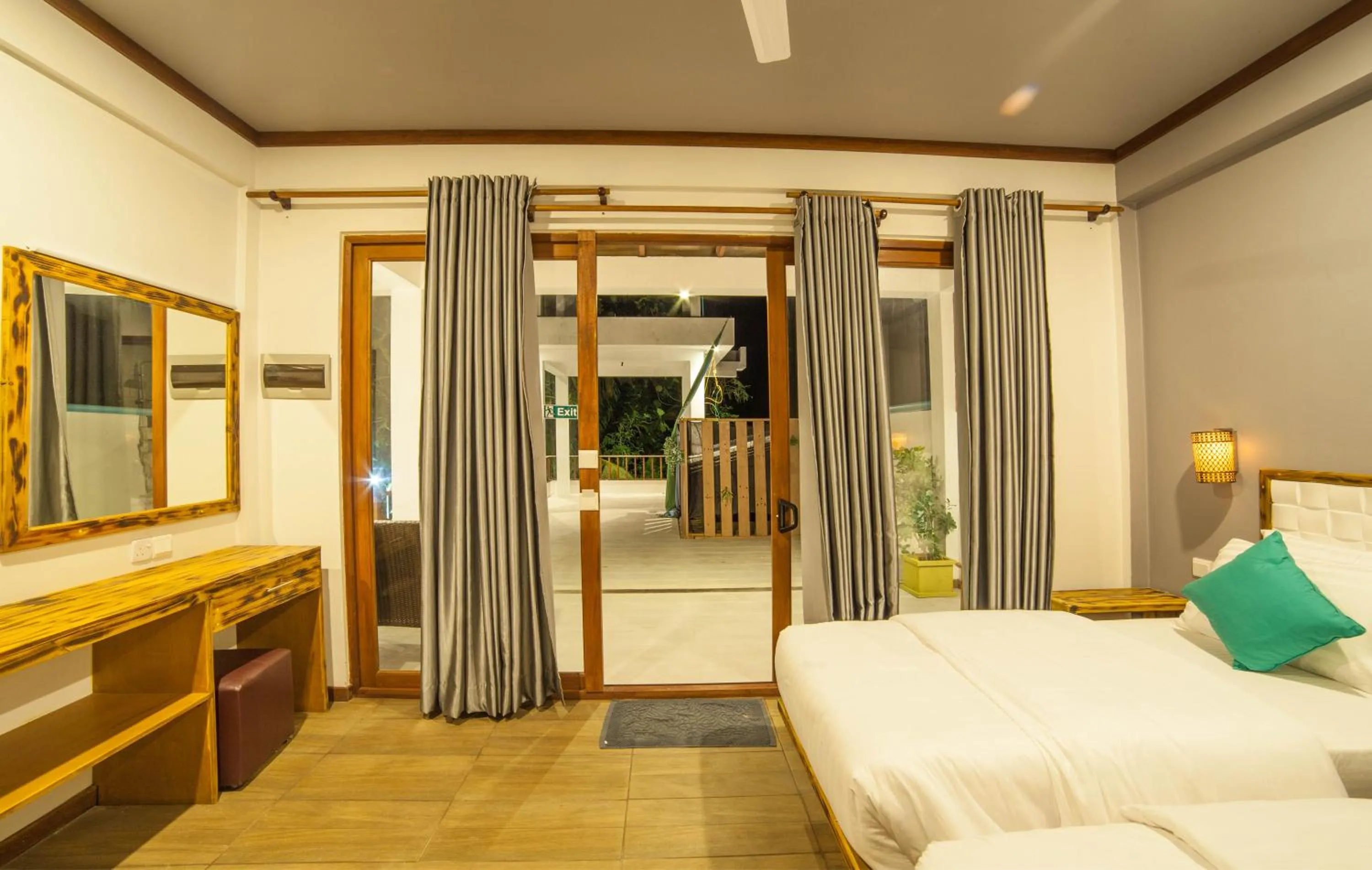 Bed in By the shade Maldives