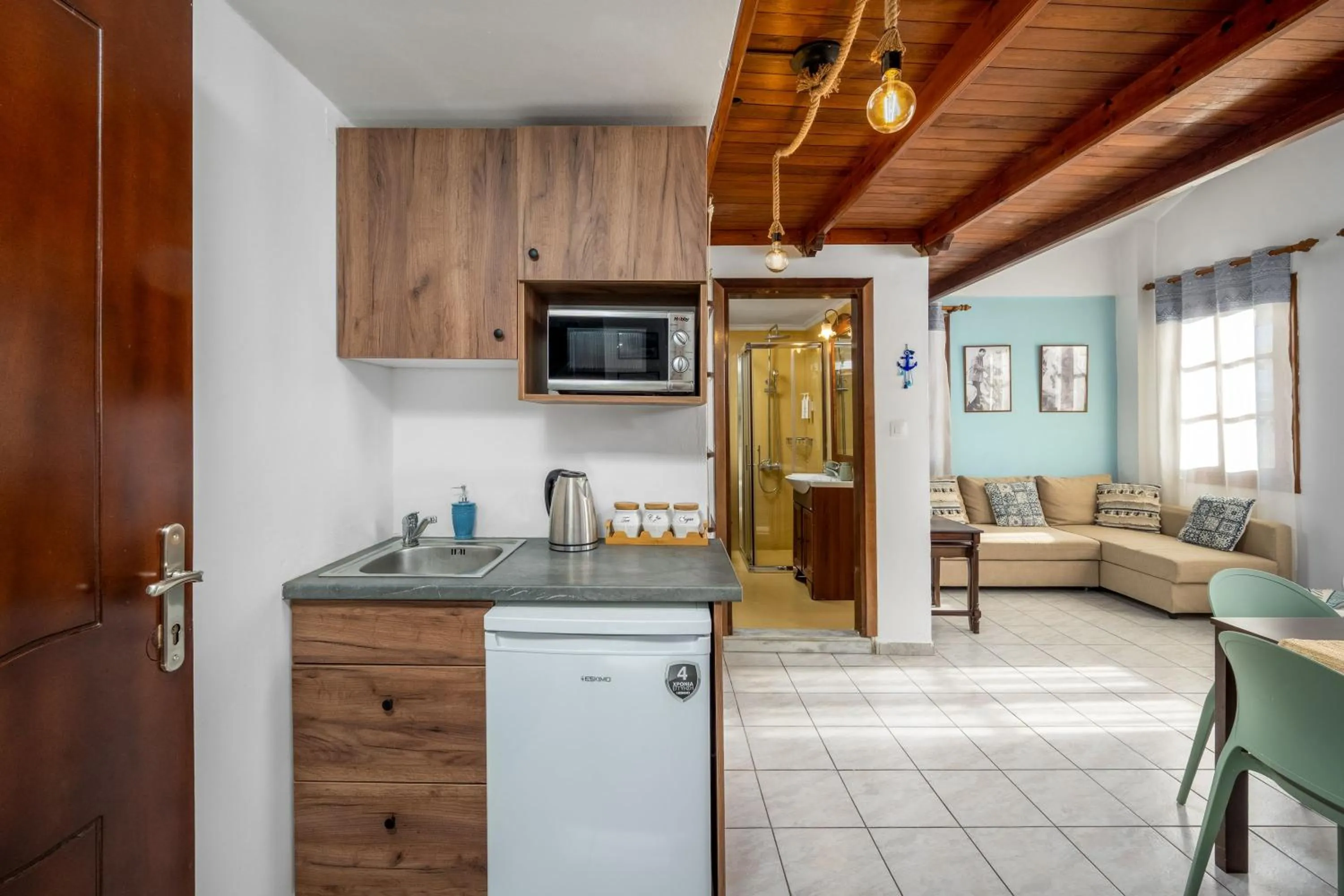 kitchen in The Old Symi