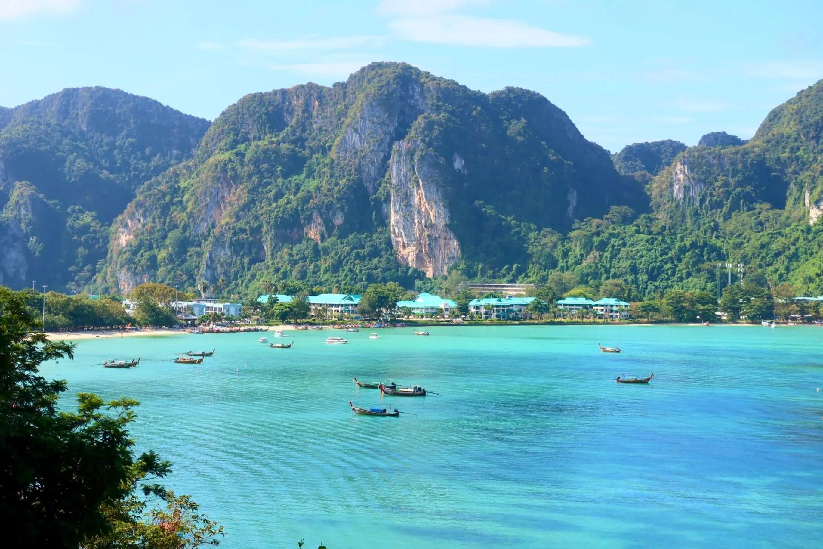 Natural landscape in Phi Phi Sea Sky Resort