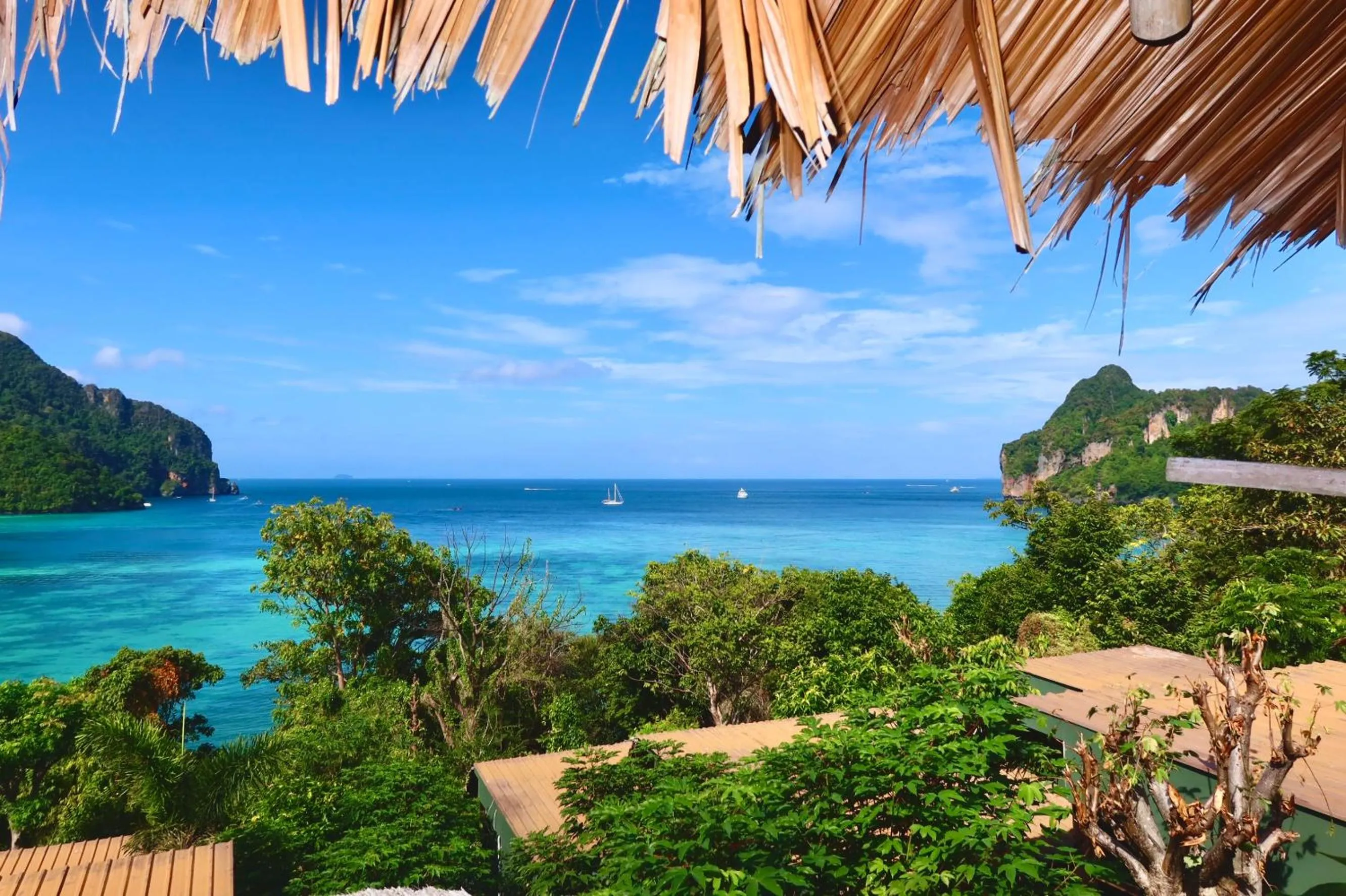 Natural landscape in Phi Phi Sea Sky Resort