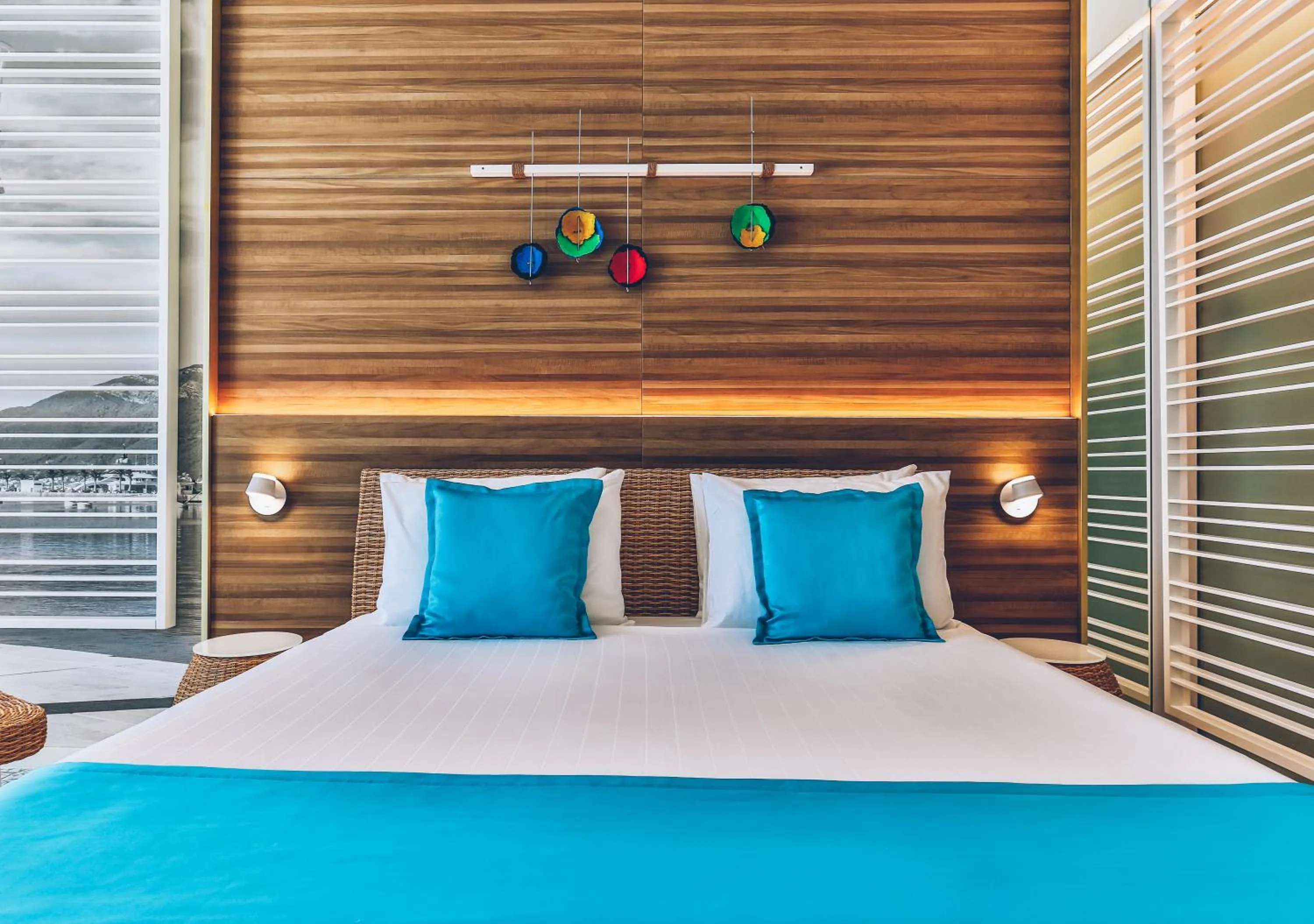 Bedroom, Bed in Carine Hotel Kumbor Superior