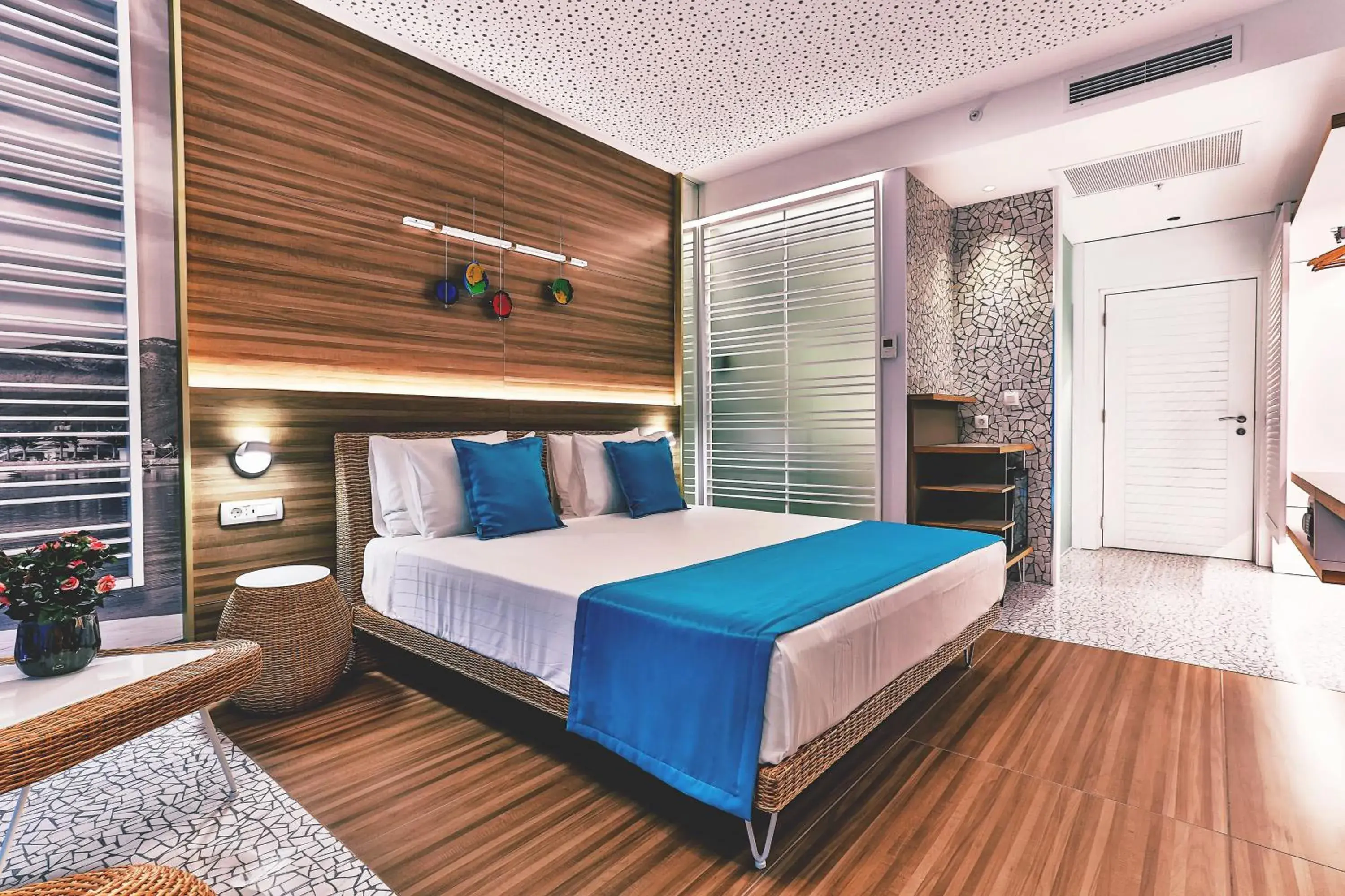 Deluxe Double or Twin Room with Balcony - single occupancy in Carine Hotel Kumbor Superior Deluxe Double or Twin Room with Balcony - single occupancy in Carine Hotel Kumbor Superior