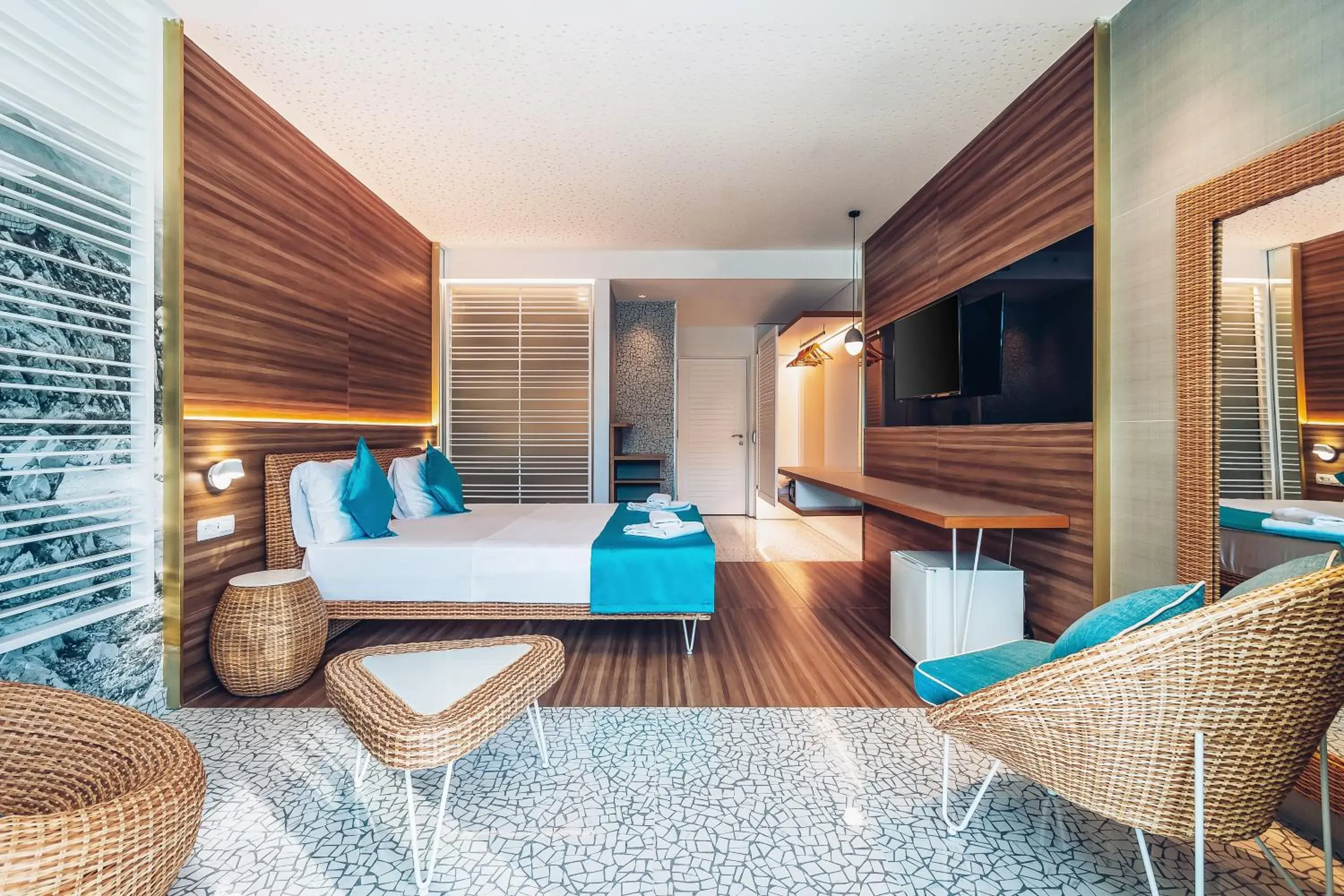 Bed in Carine Hotel Kumbor Superior Bed in Carine Hotel Kumbor Superior