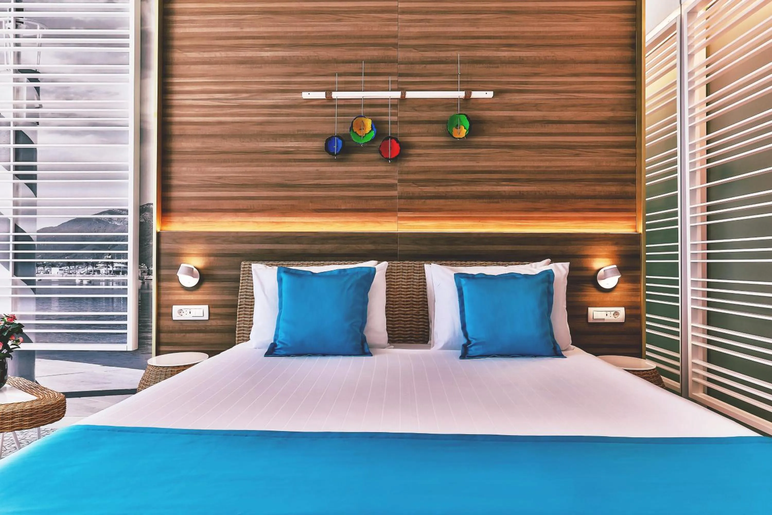 Bedroom, Bed in Carine Hotel Kumbor Superior