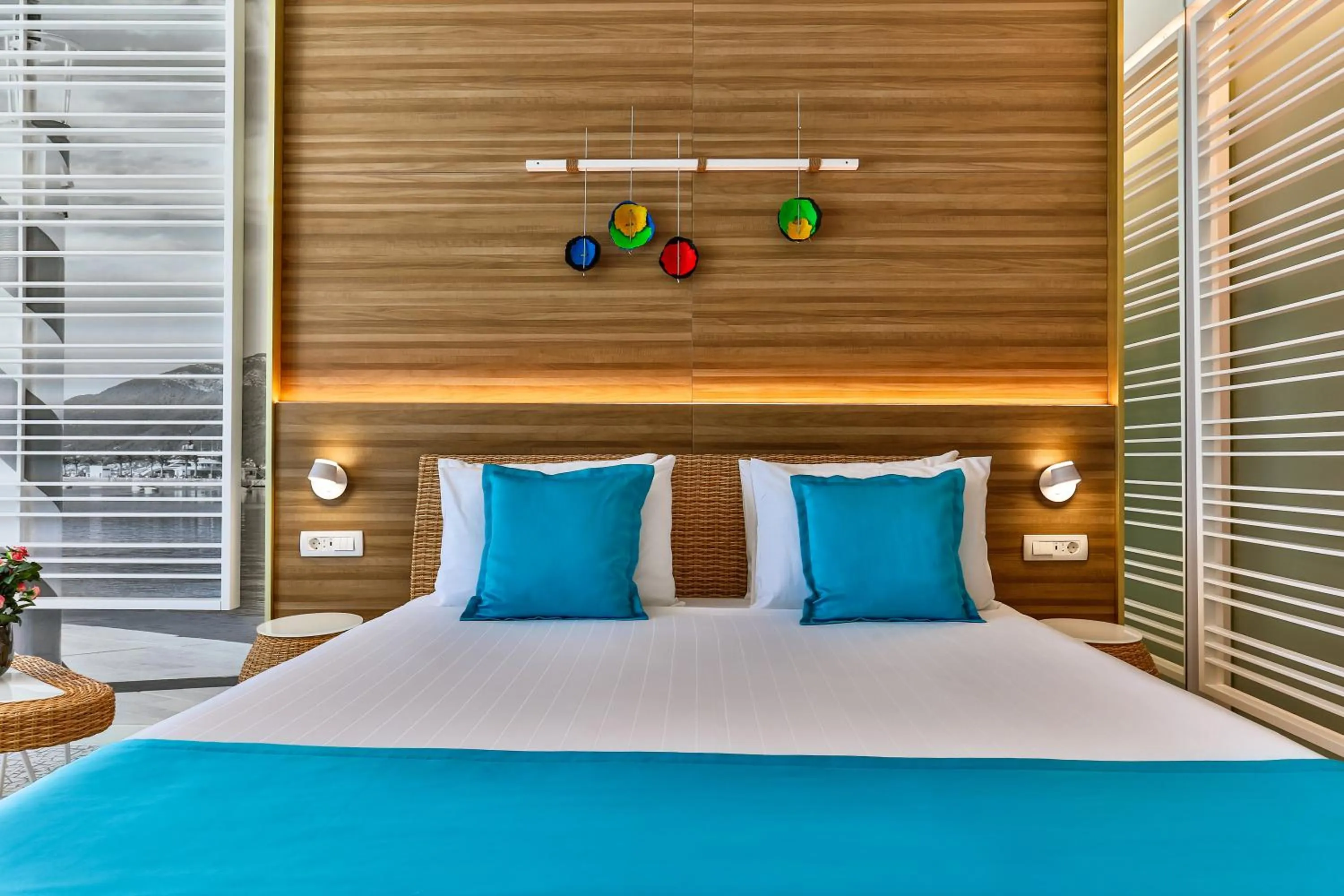 Bed in Carine Hotel Kumbor Superior