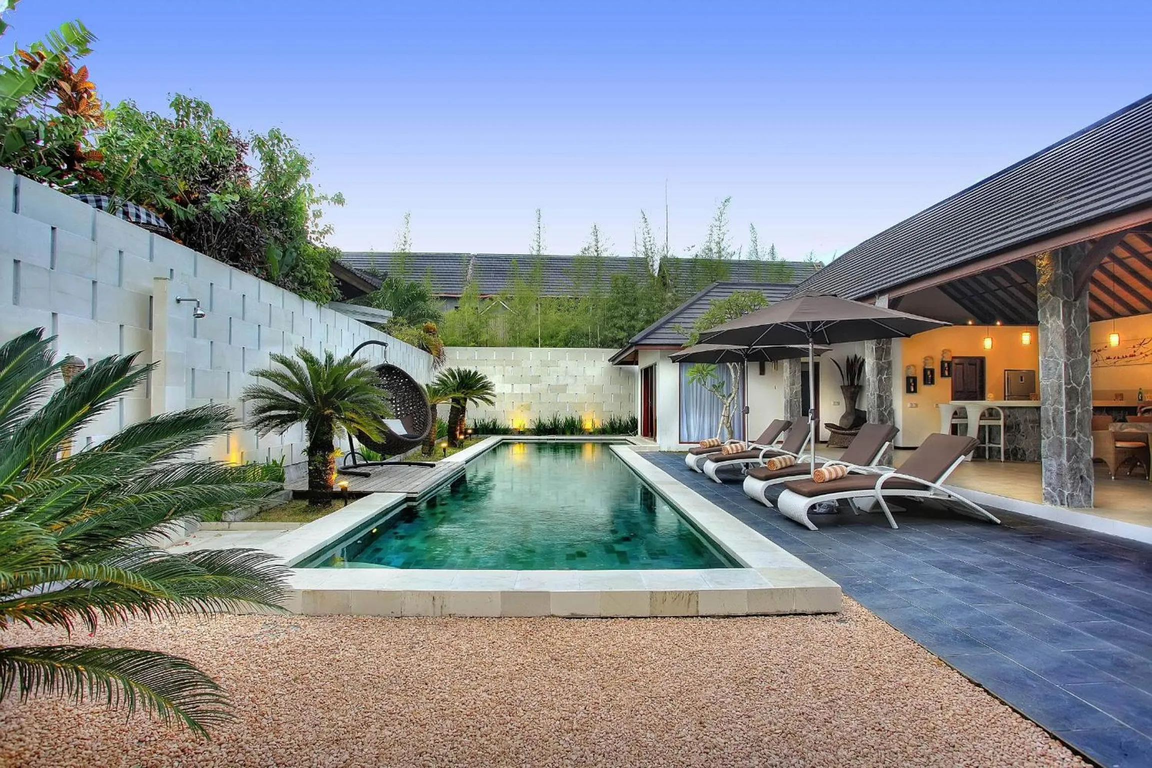 Swimming pool in Villa Esperanto Seminyak