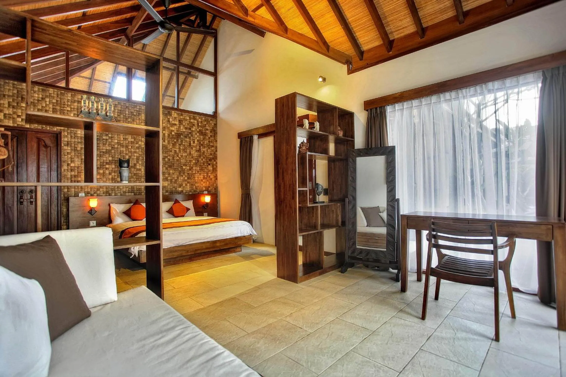 Bedroom, Bed in Villa Esperanto Seminyak