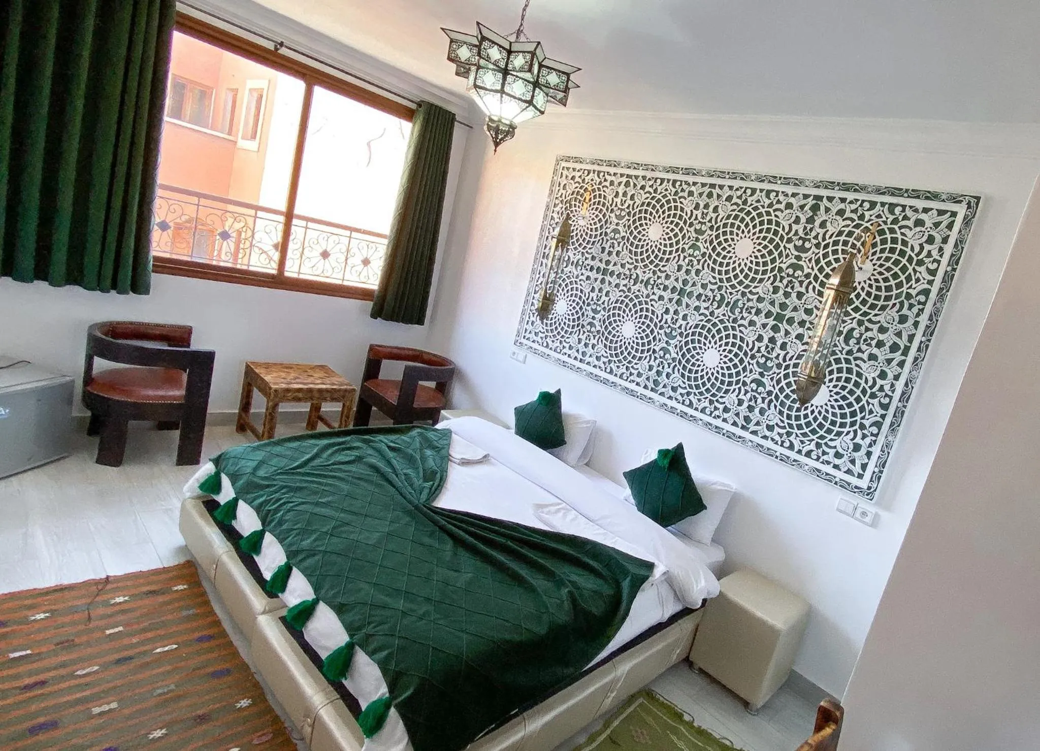 Bedroom, Bed in Hotel Riad Amlal