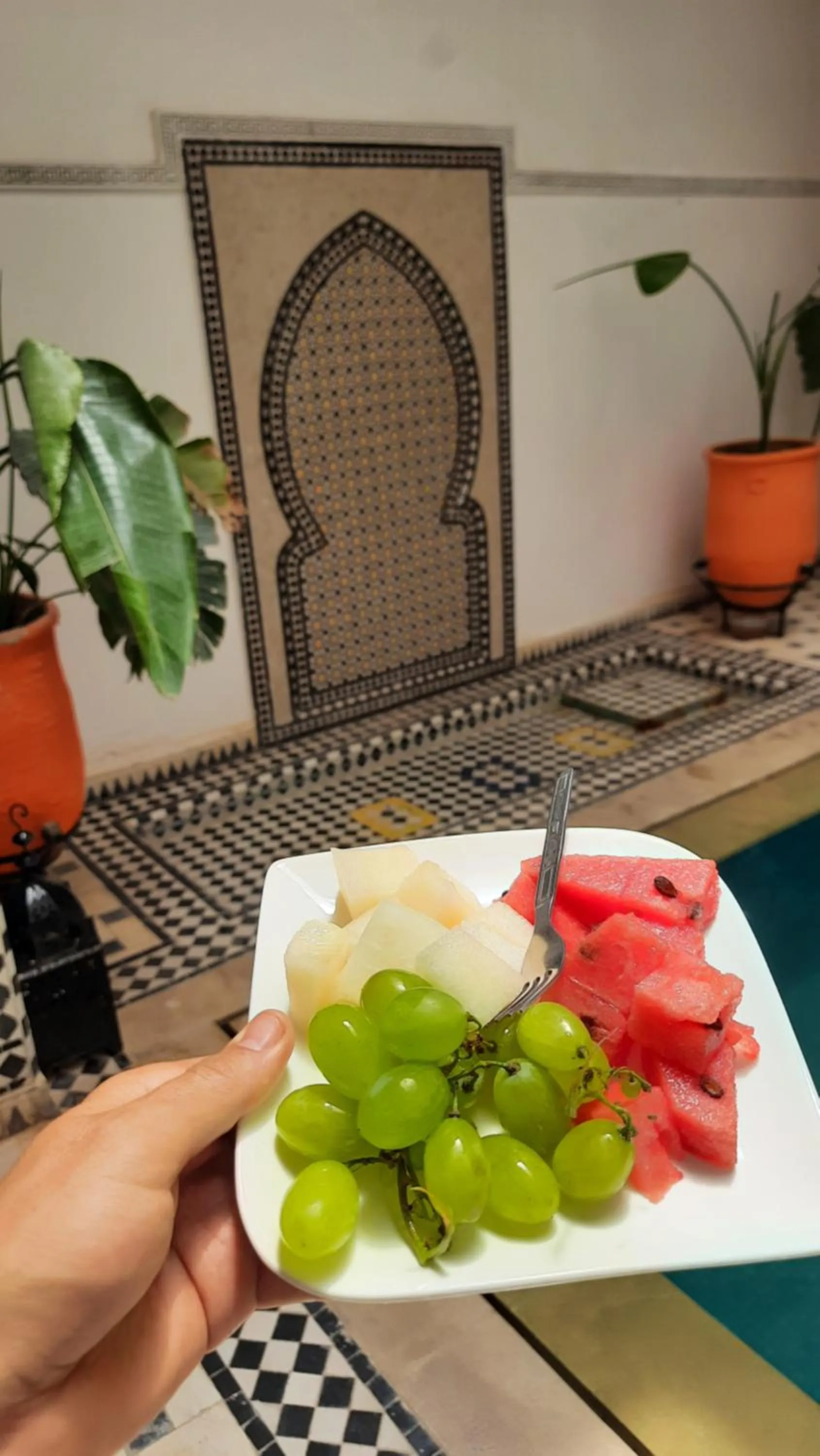 Food in Hotel Riad Amlal