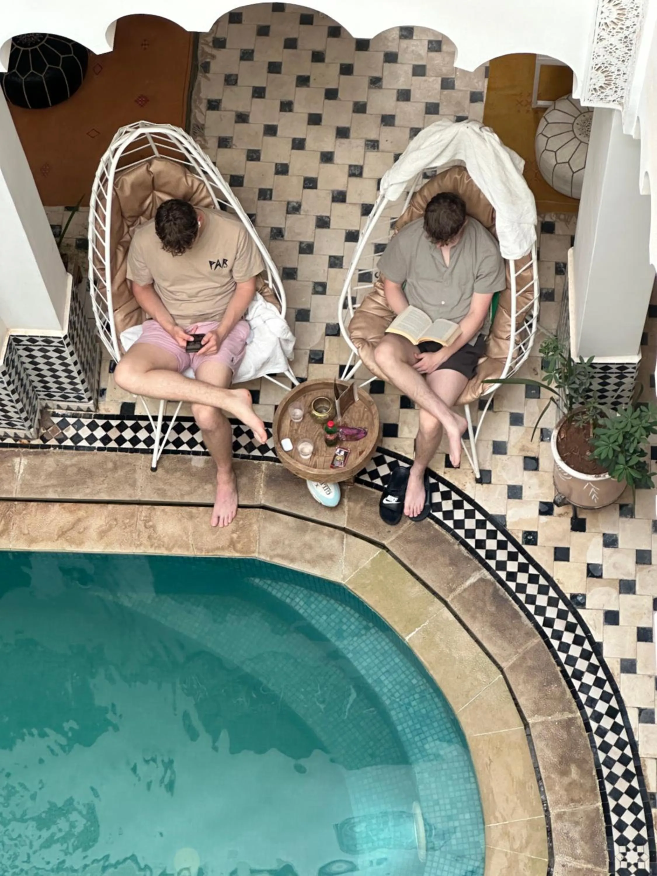 People in Hotel Riad Amlal