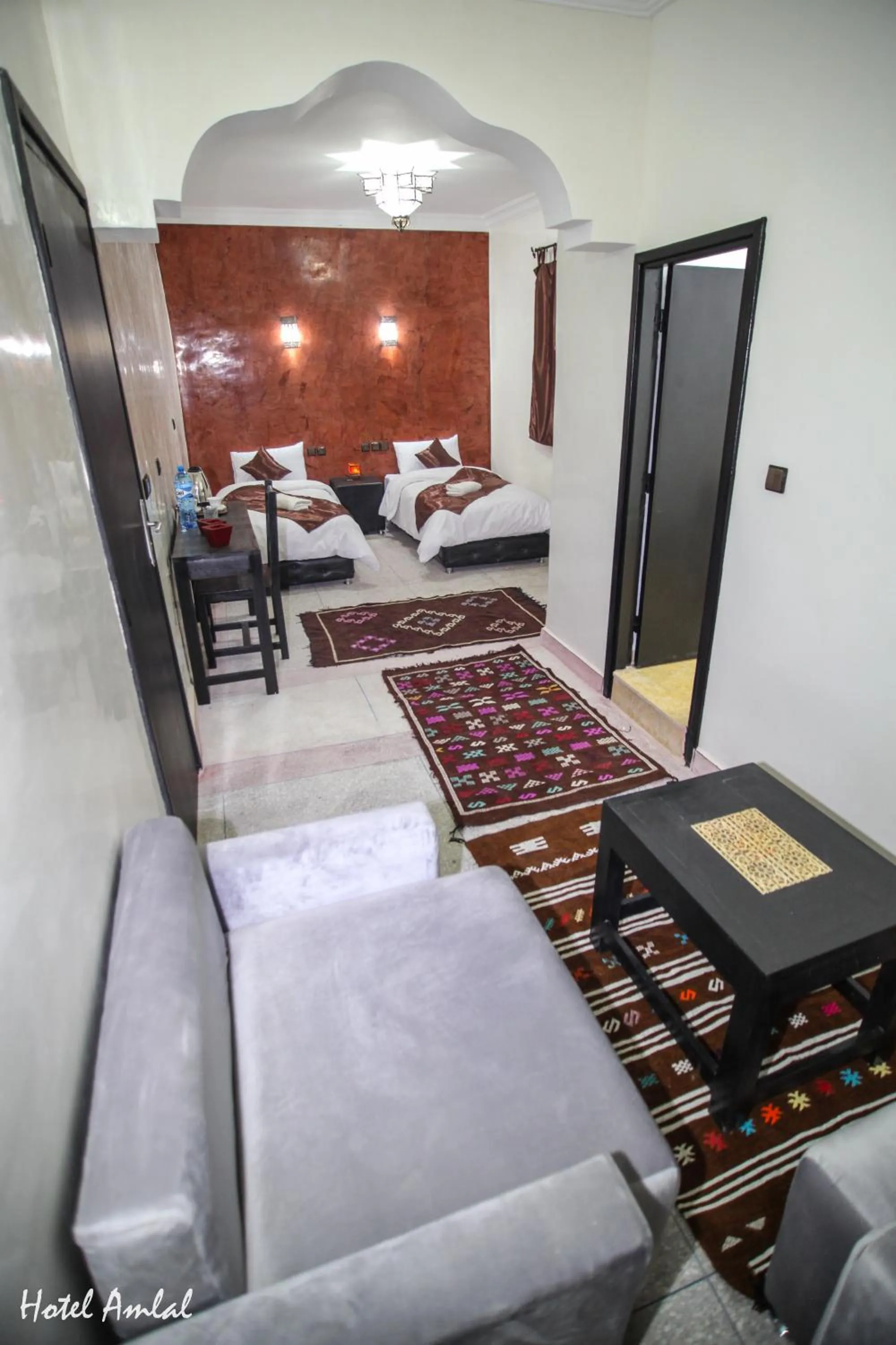 Photo of the whole room, Bed in Hotel Riad Amlal