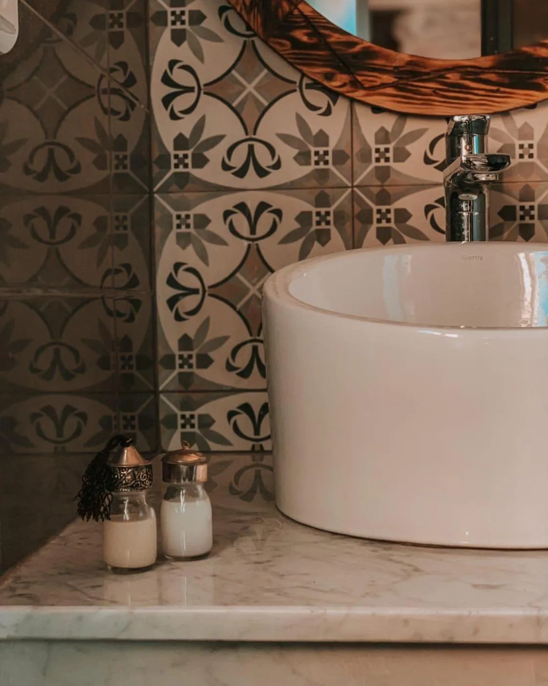 Shower in Hotel Riad Amlal