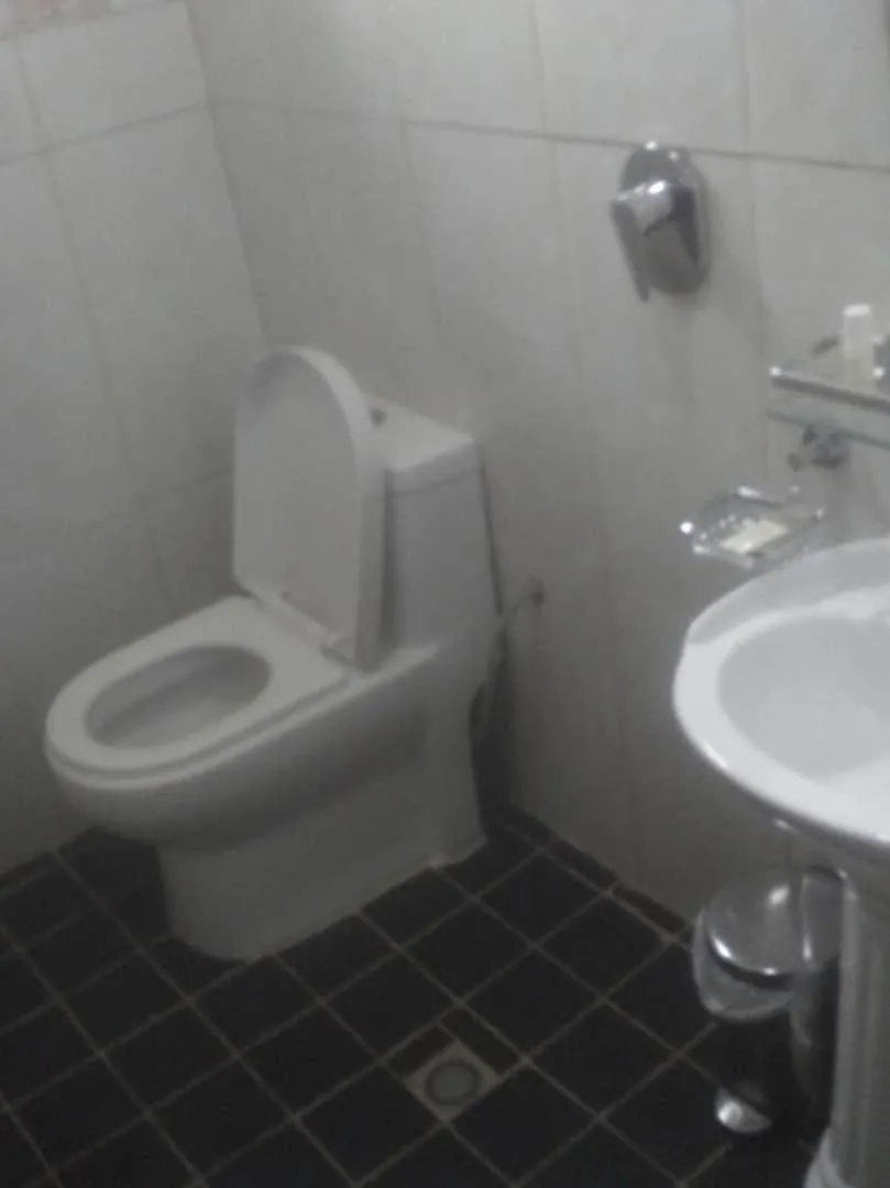 Toilet in International Hotel, Yaoundé