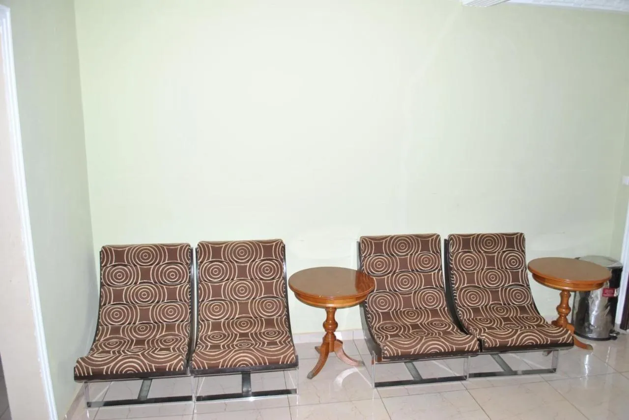 Seating area in International Hotel, Yaoundé