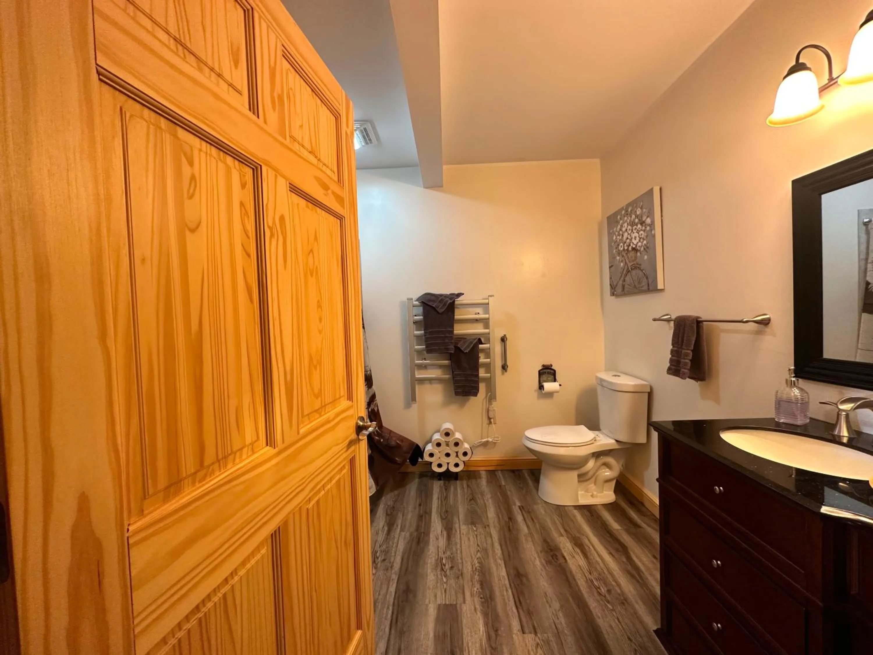 Toilet in Deer Creek Winery at Brooks Estate