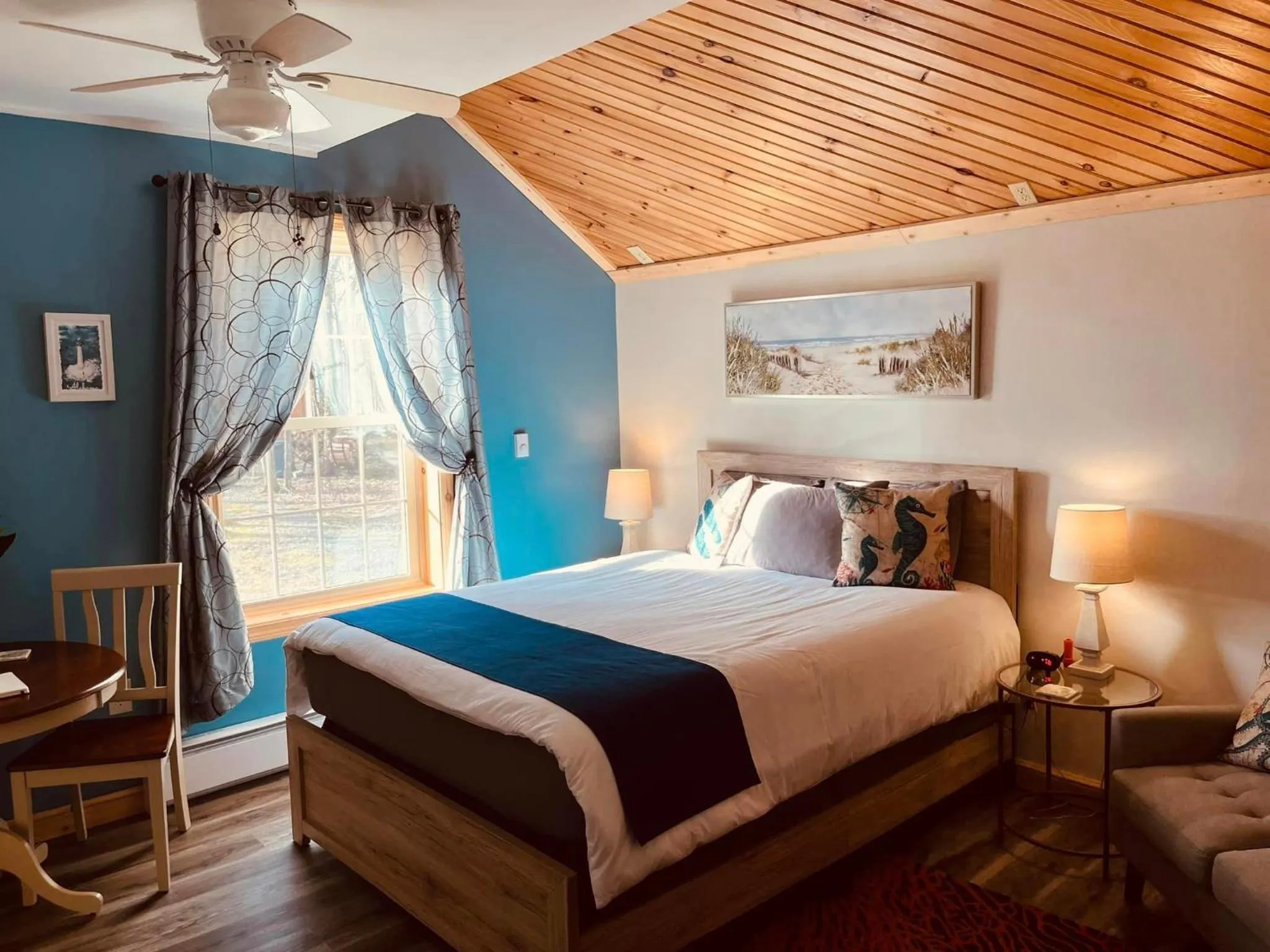 Bed in Deer Creek Winery at Brooks Estate