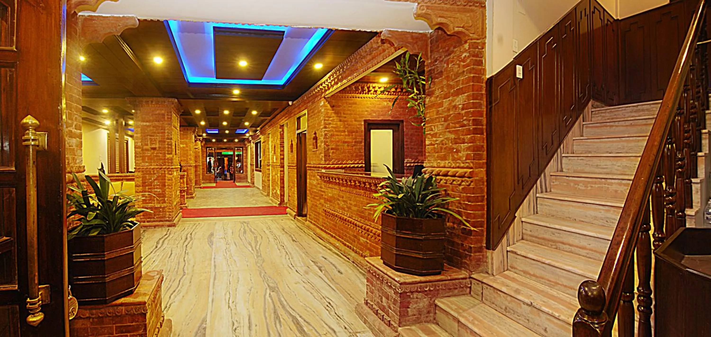 Lobby or reception in Hotel Buddha