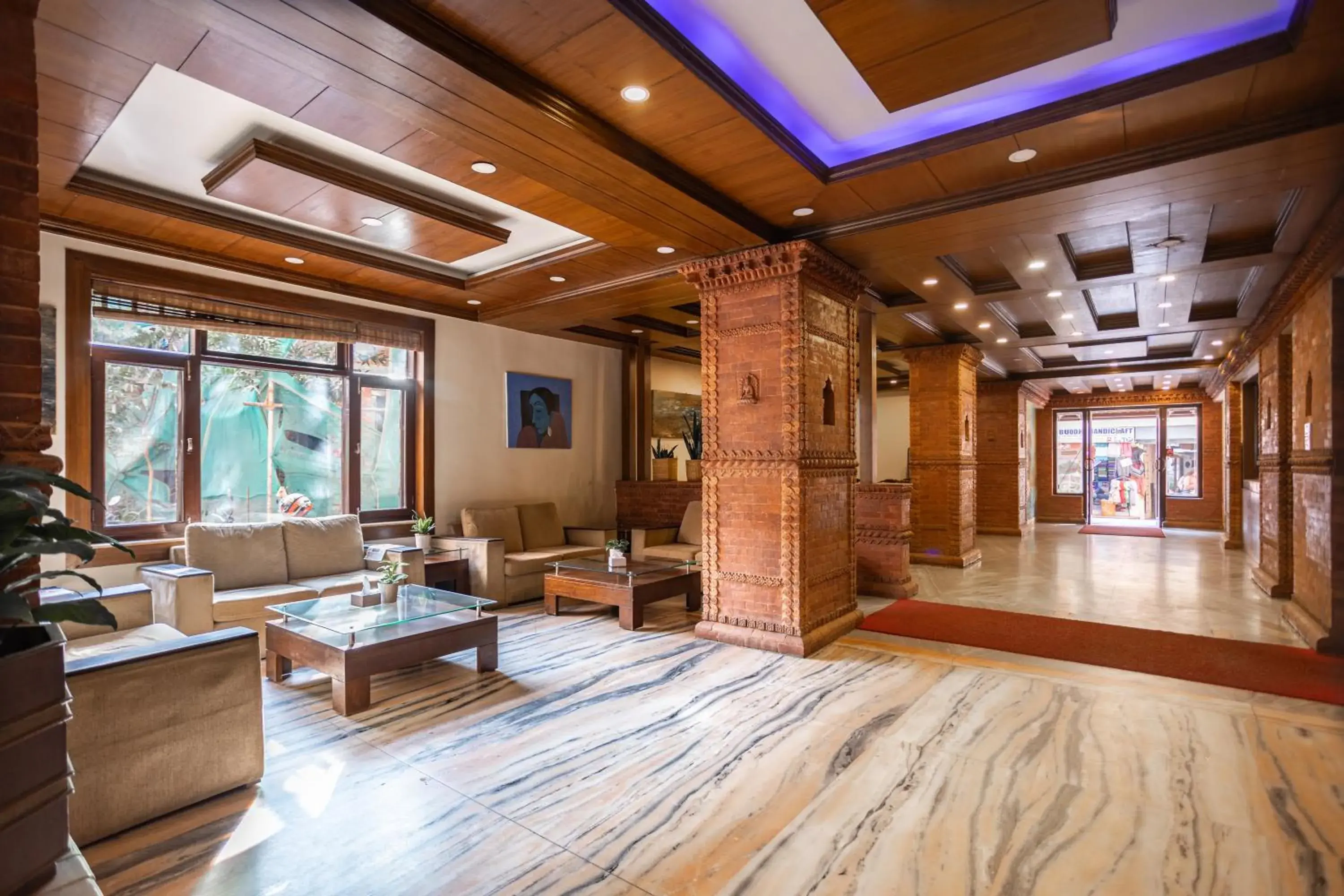 Facade/entrance in Hotel Buddha Facade/entrance in Hotel Buddha