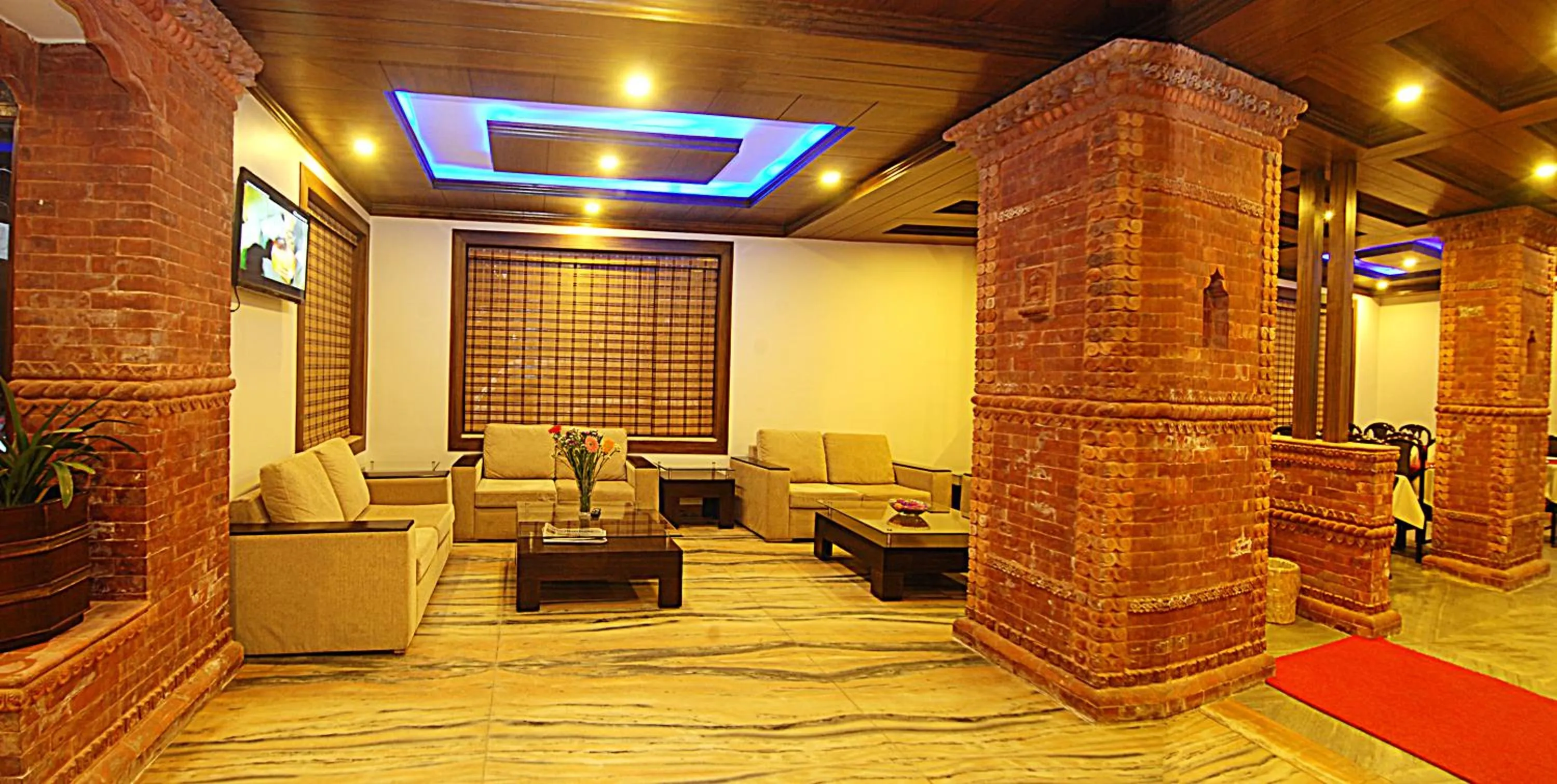 Lobby or reception in Hotel Buddha