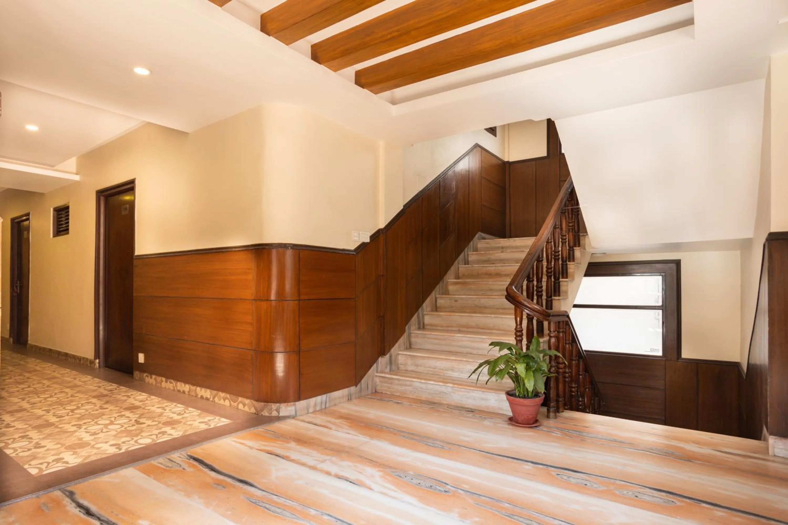 Patio in Hotel Buddha