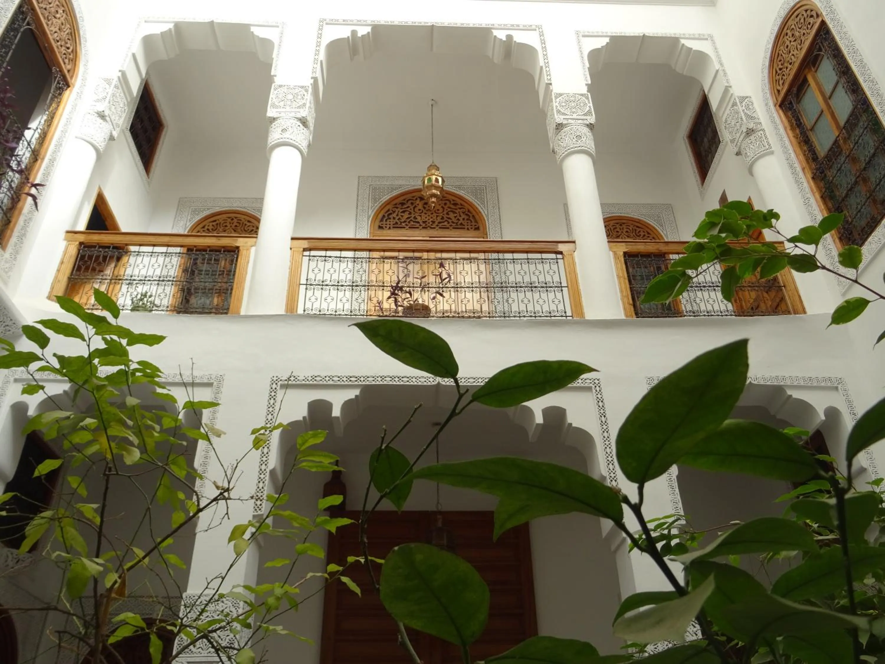 Inner courtyard view in Dar Al Safadi