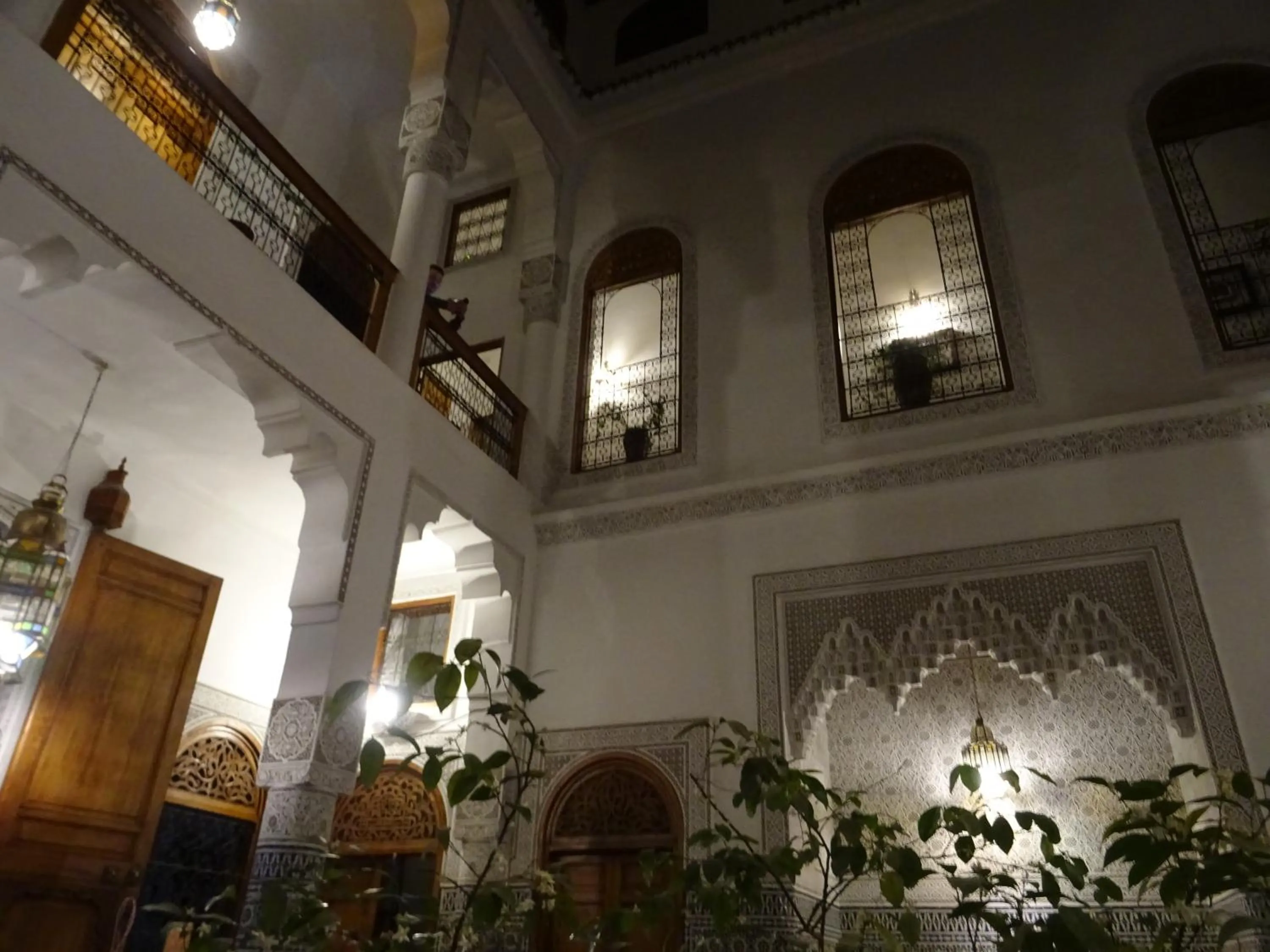 Inner courtyard view in Dar Al Safadi