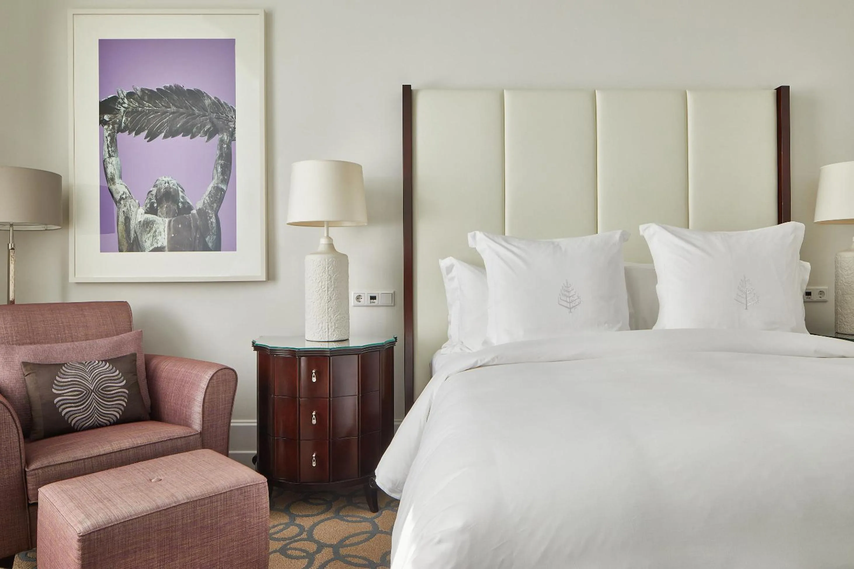 Bed in Four Seasons Hotel Gresham Palace Budapest