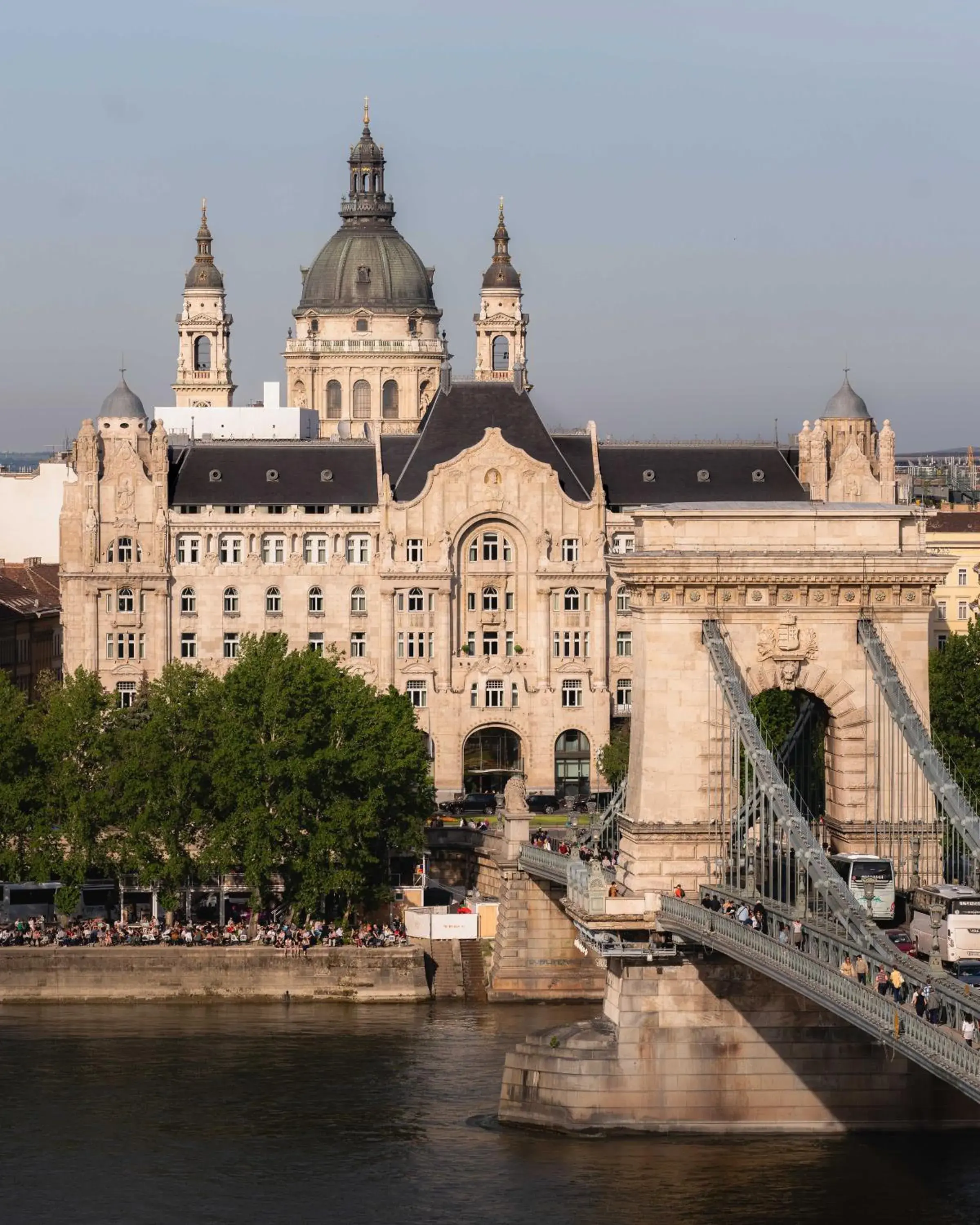 Property building in Four Seasons Hotel Gresham Palace Budapest Property building in Four Seasons Hotel Gresham Palace Budapest