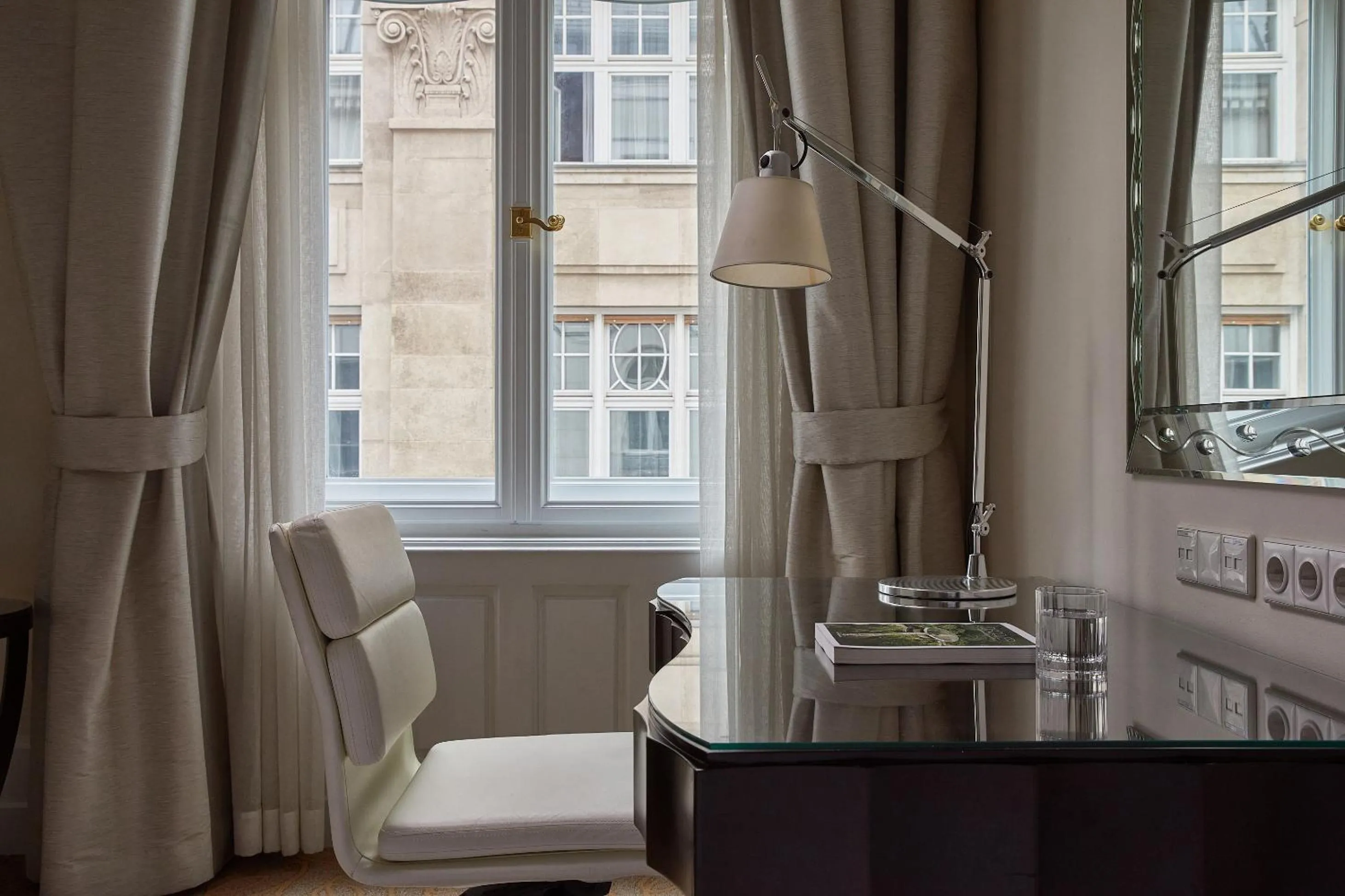 Seating area in Four Seasons Hotel Gresham Palace Budapest