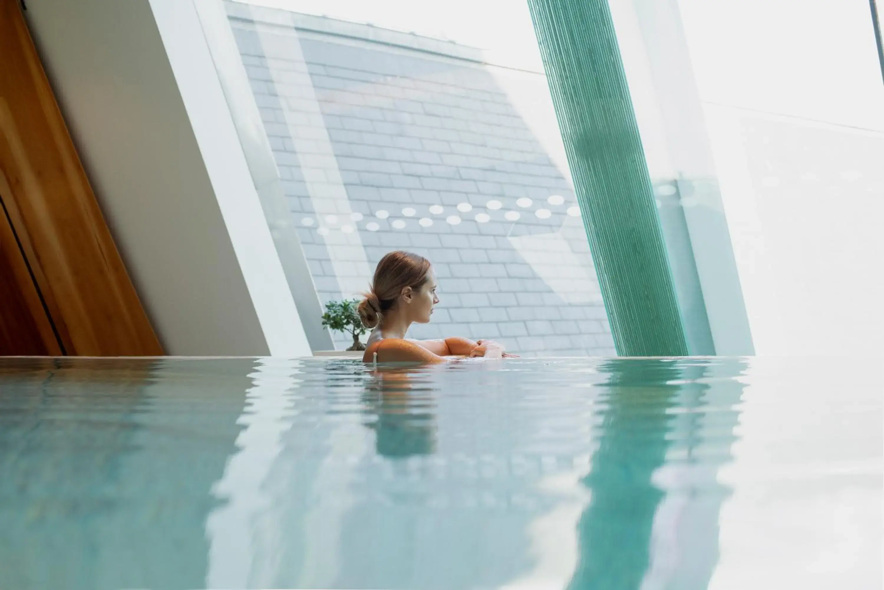 Swimming pool in Four Seasons Hotel Gresham Palace Budapest Swimming pool in Four Seasons Hotel Gresham Palace Budapest