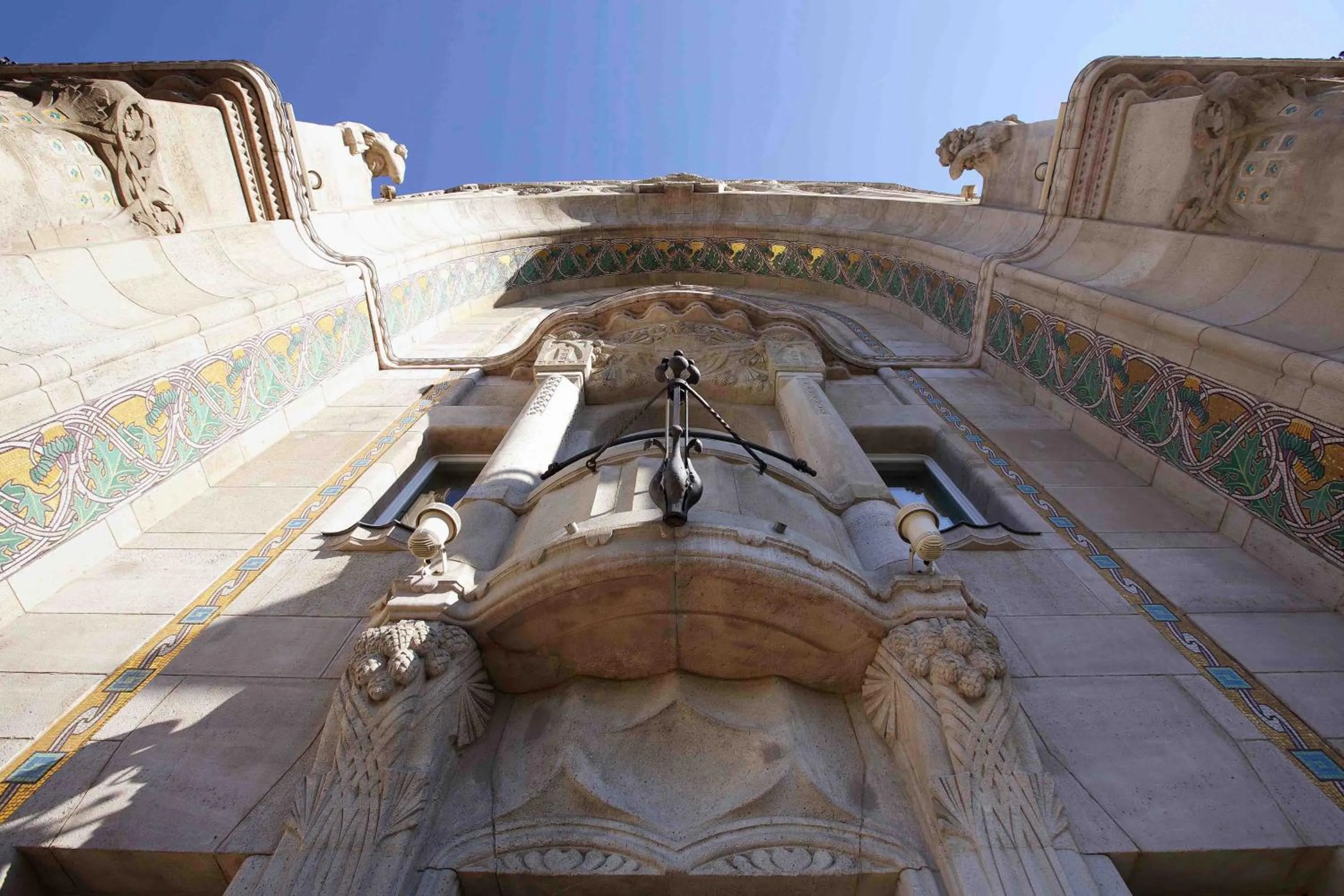 Facade/entrance in Four Seasons Hotel Gresham Palace Budapest