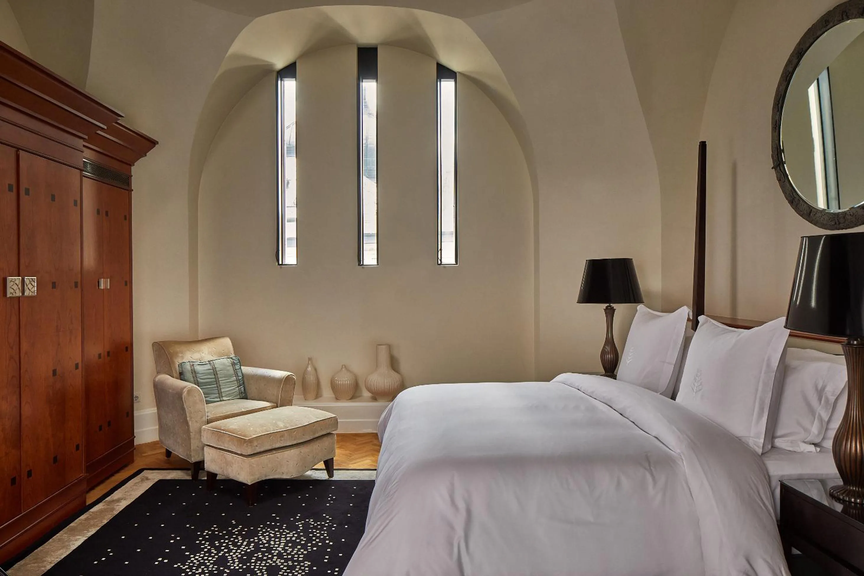 Bed in Four Seasons Hotel Gresham Palace Budapest