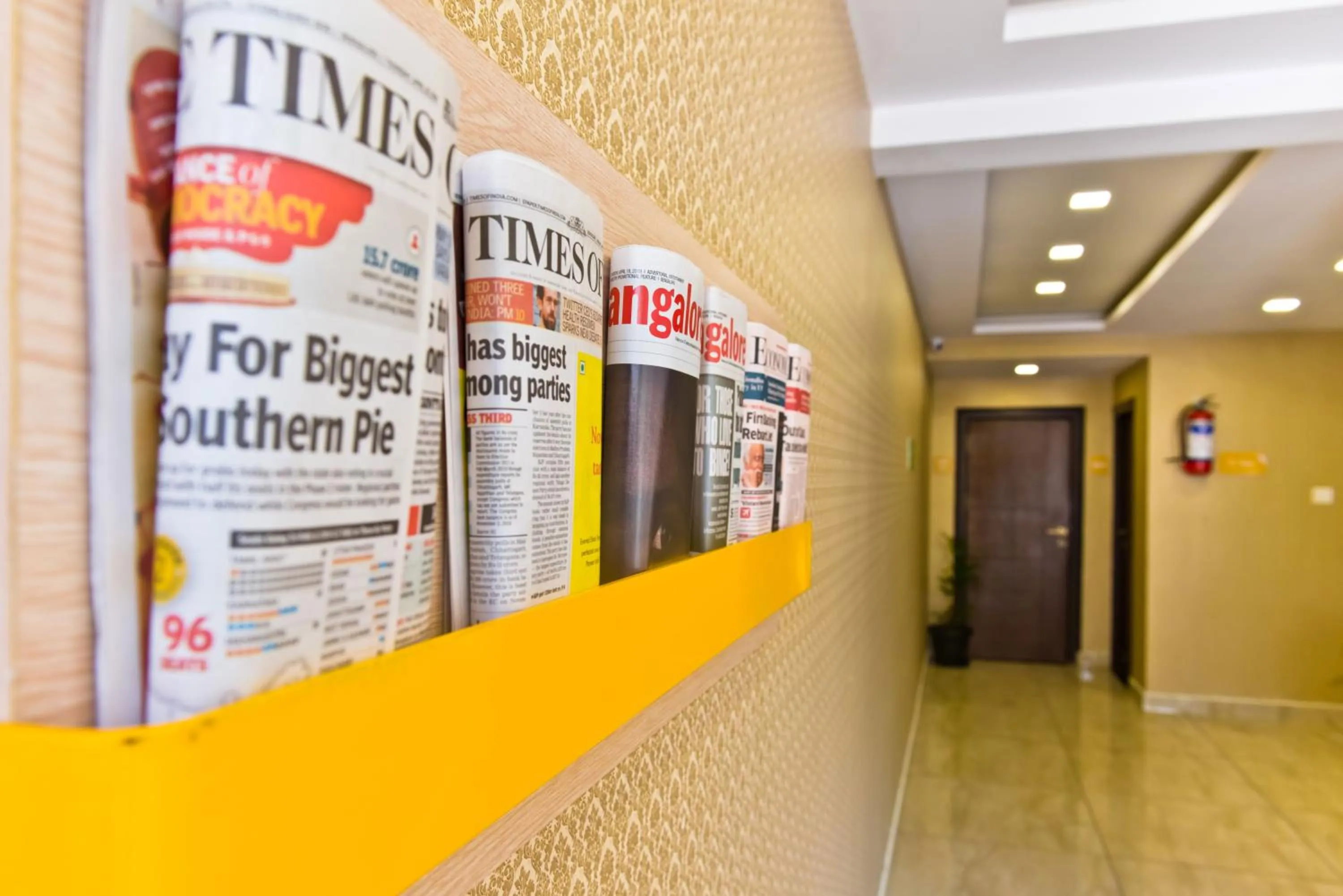 Lobby or reception in X by Bloom l Indiranagar