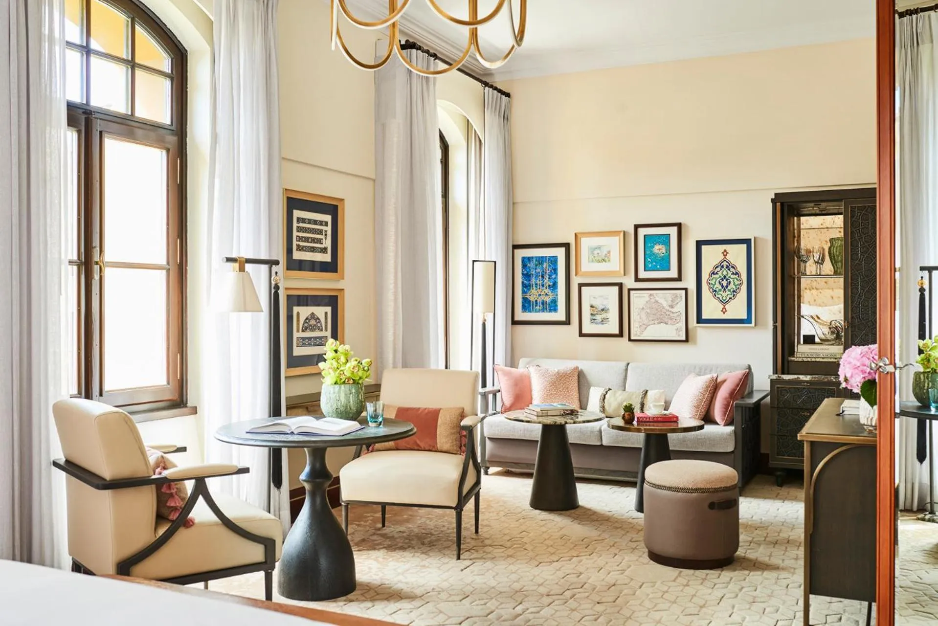 Living room in Four Seasons Hotel Istanbul at Sultanahmet