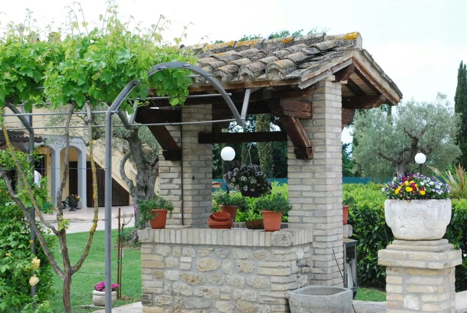 Garden in Agriturismo Il Casale di Monica