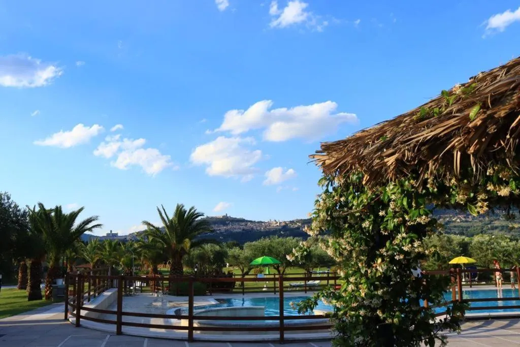 Pool view in Agriturismo Il Casale di Monica