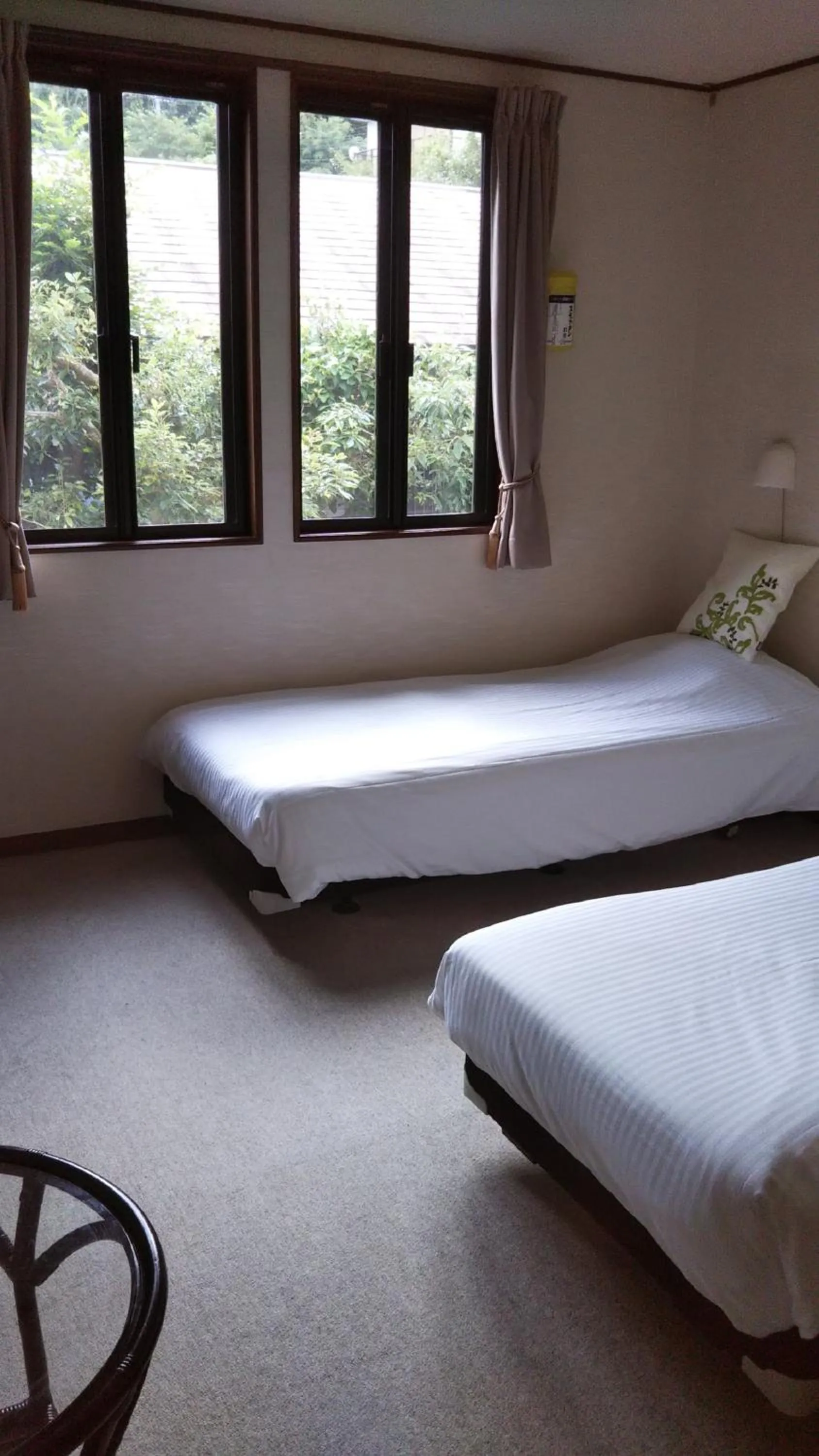 Bed in Pension Komorebi