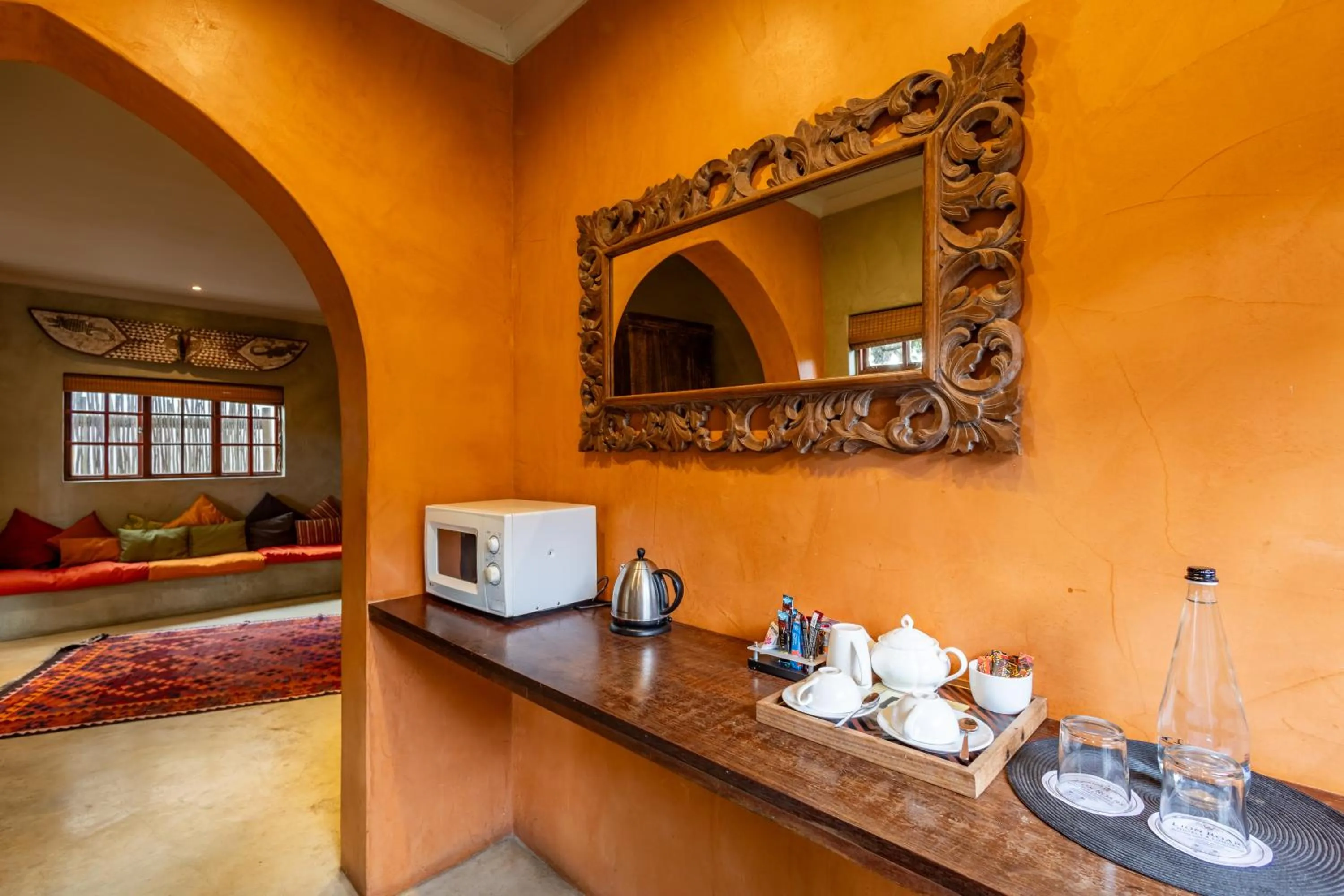 Kitchen or kitchenette in Singa Lodge - Lion Roars Hotels & Lodges