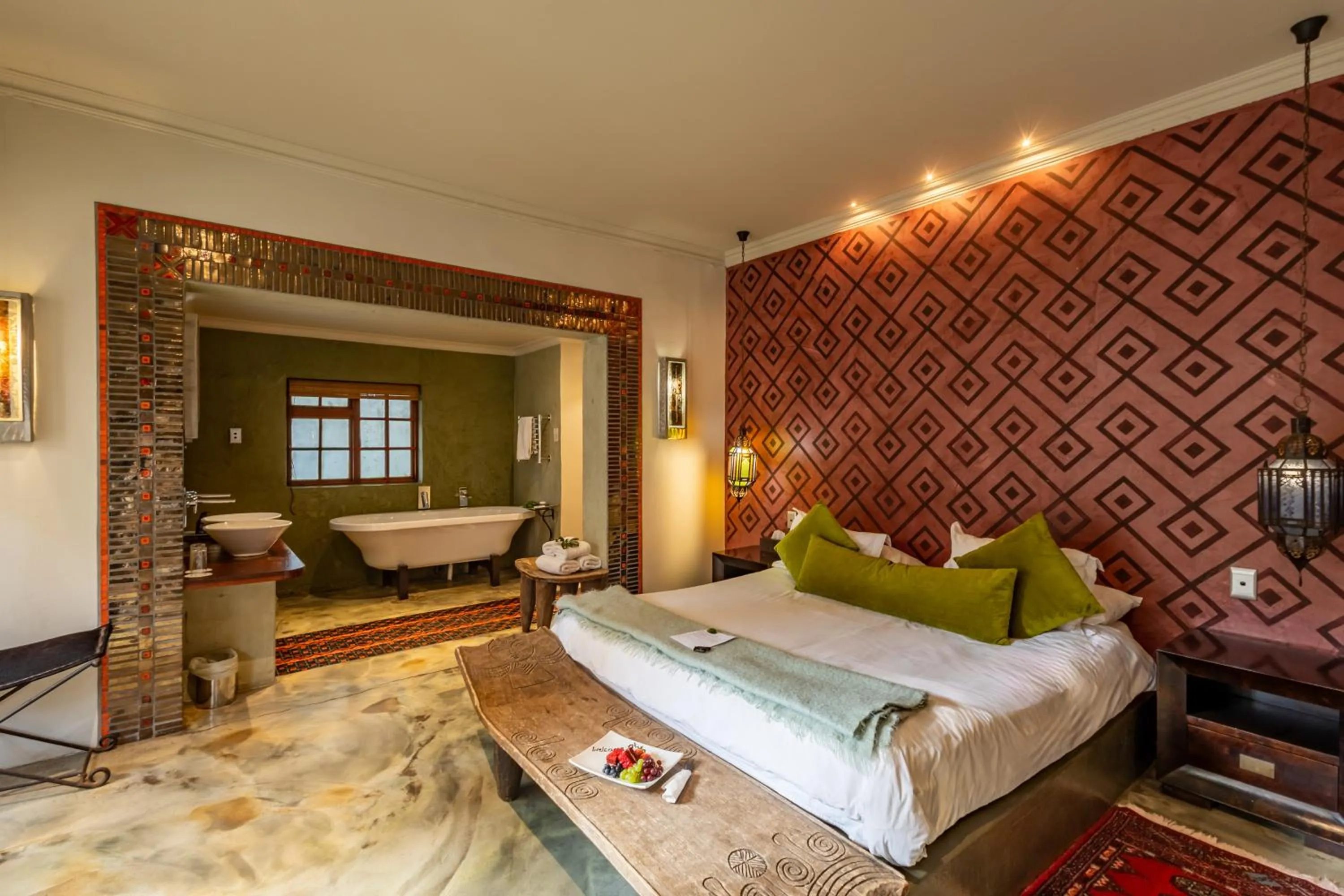 Bed in Singa Lodge - Lion Roars Hotels & Lodges