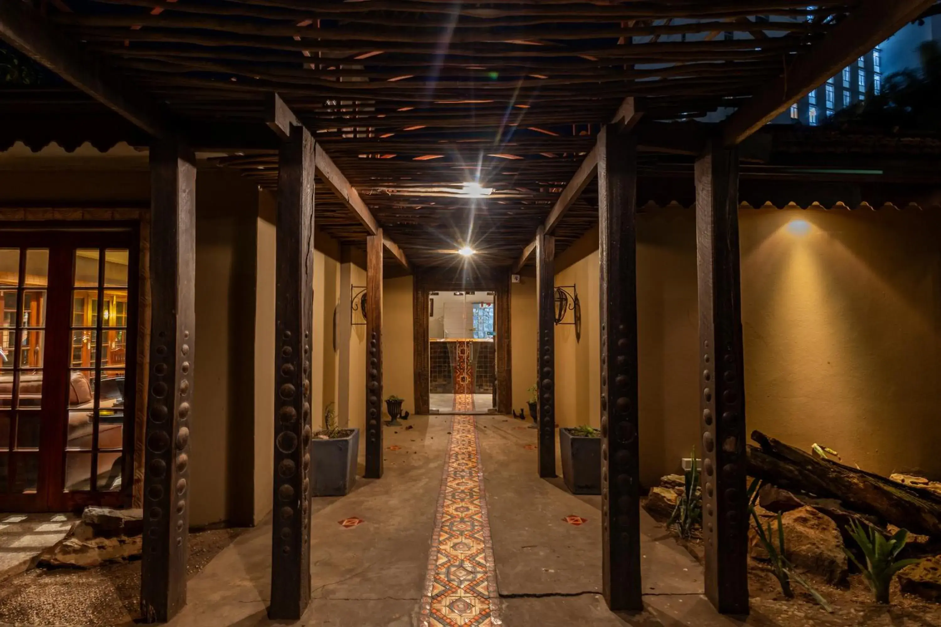 Facade/entrance in Singa Lodge - Lion Roars Hotels & Lodges Facade/entrance in Singa Lodge - Lion Roars Hotels & Lodges