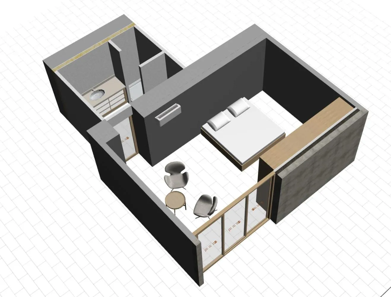 Floor plan in THE ADDRESS CASSIS