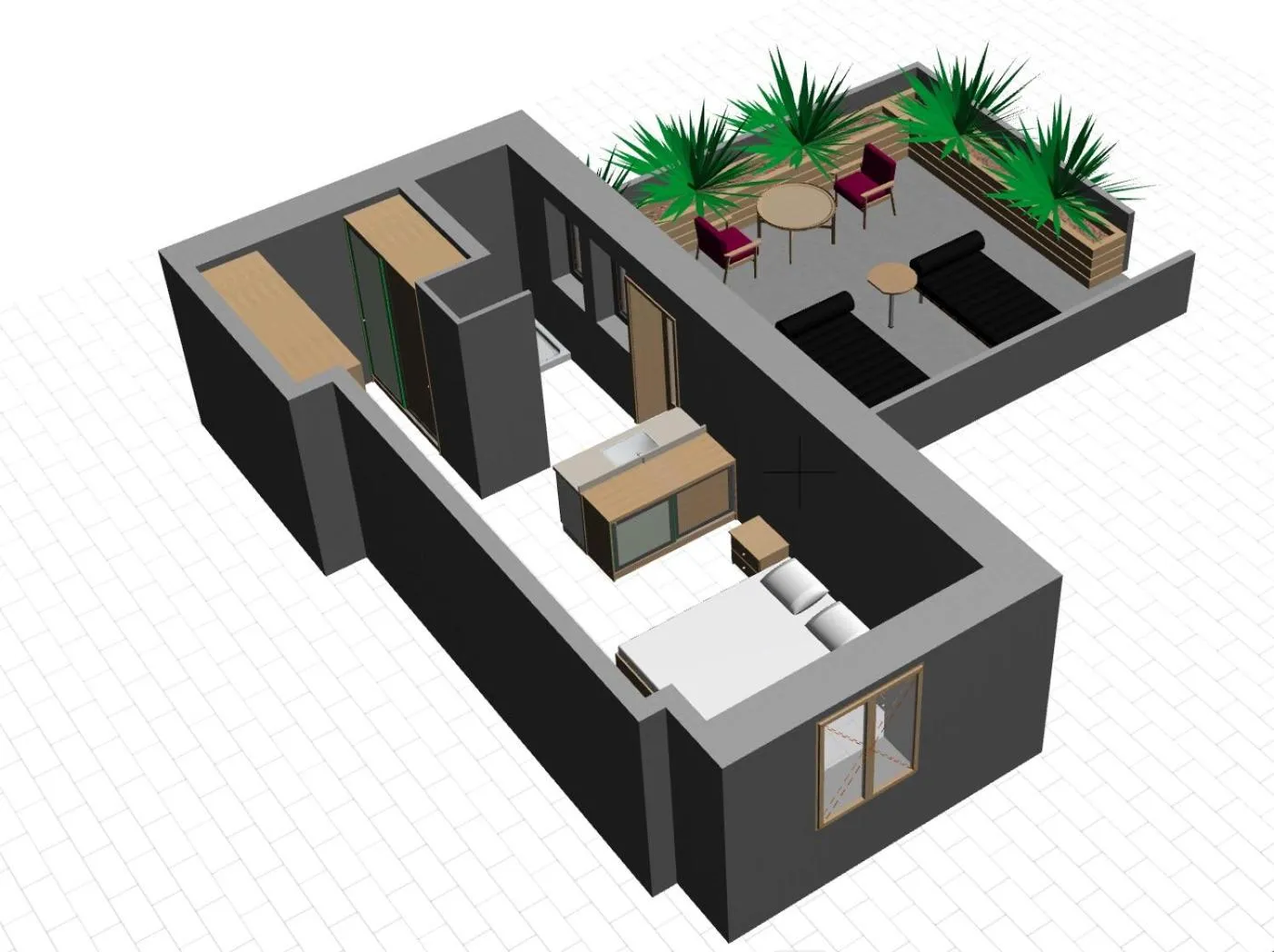 Floor plan in THE ADDRESS CASSIS
