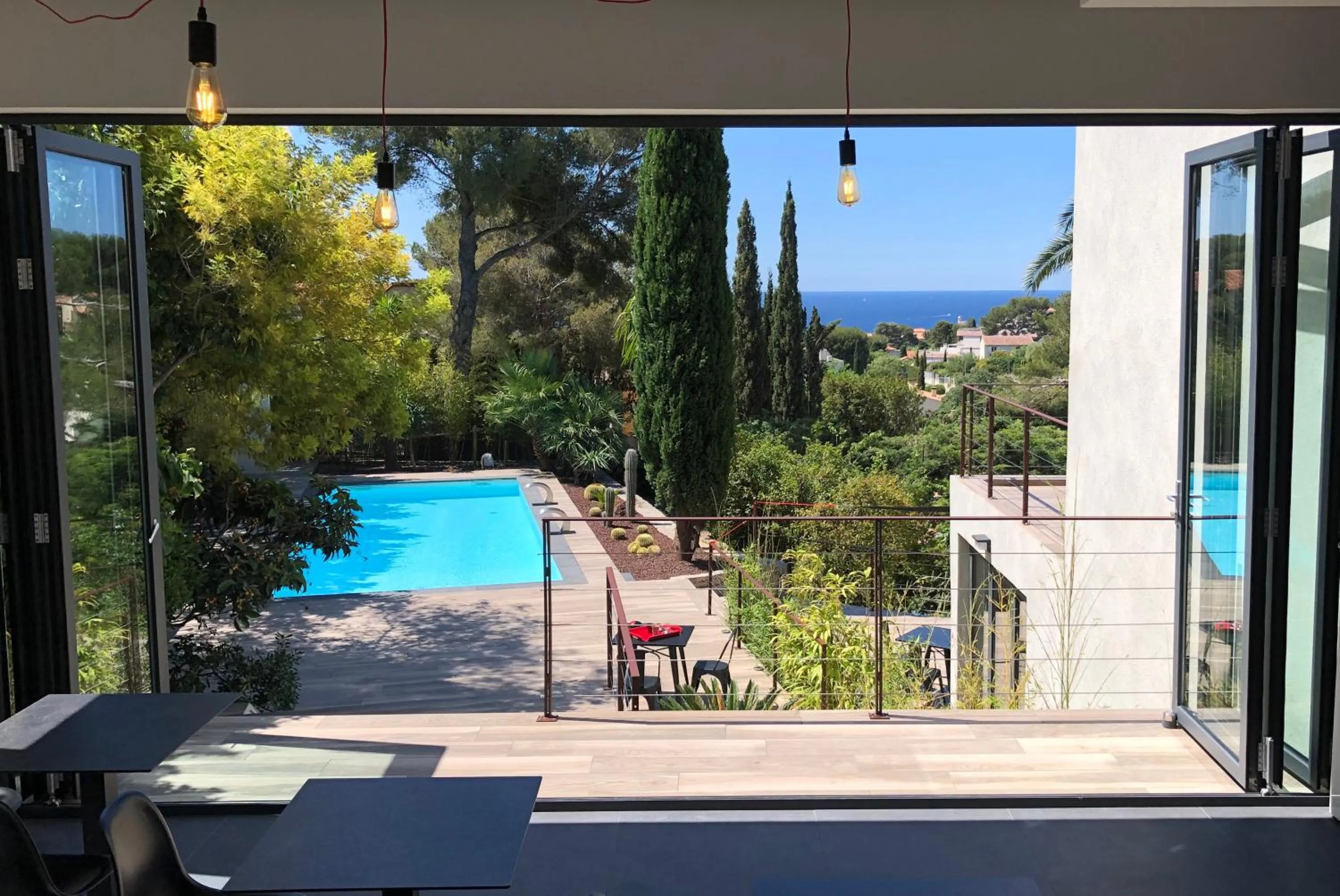 Sea view in THE ADDRESS CASSIS